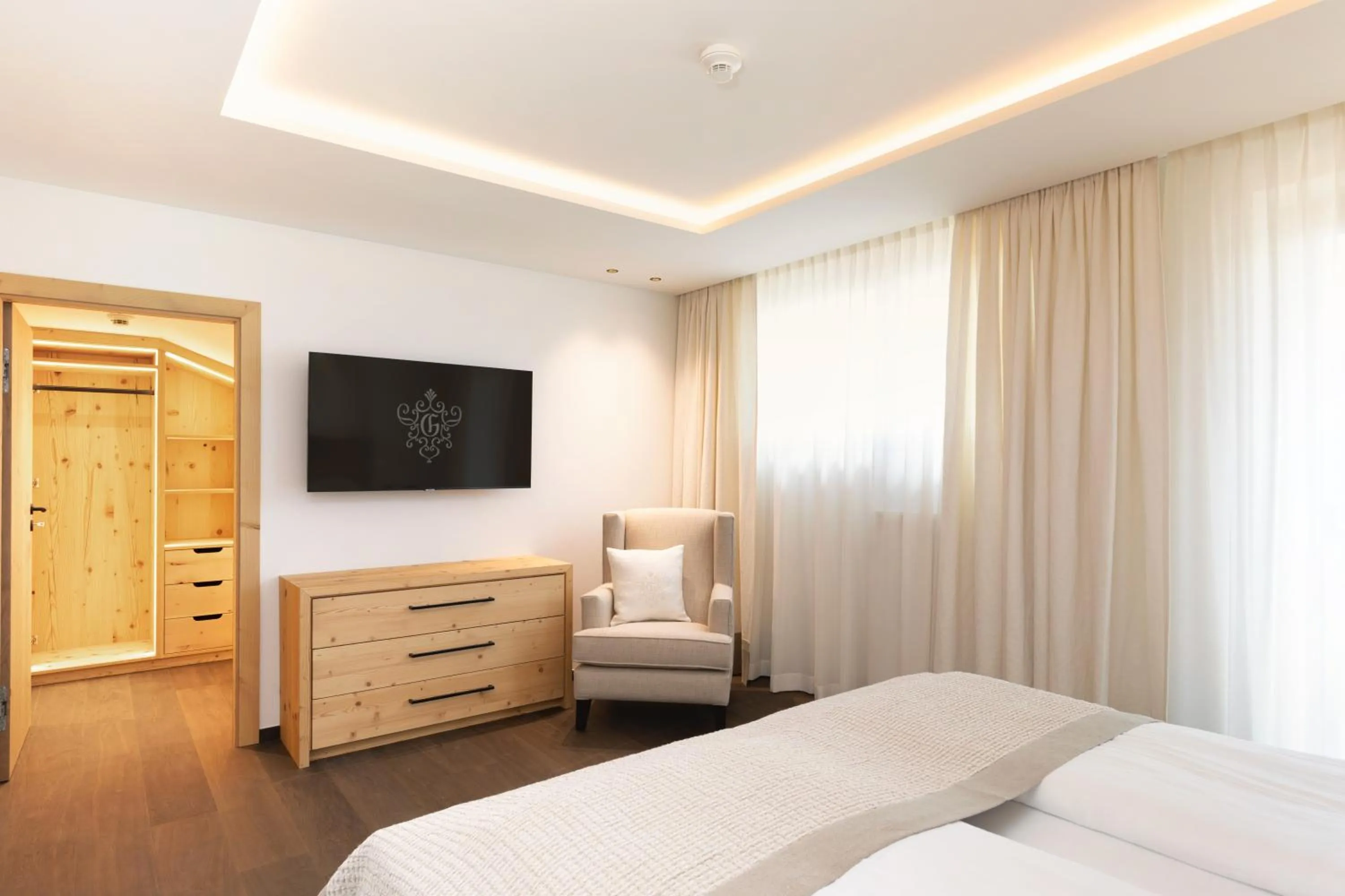 Bed in Hotel Grünauerhof