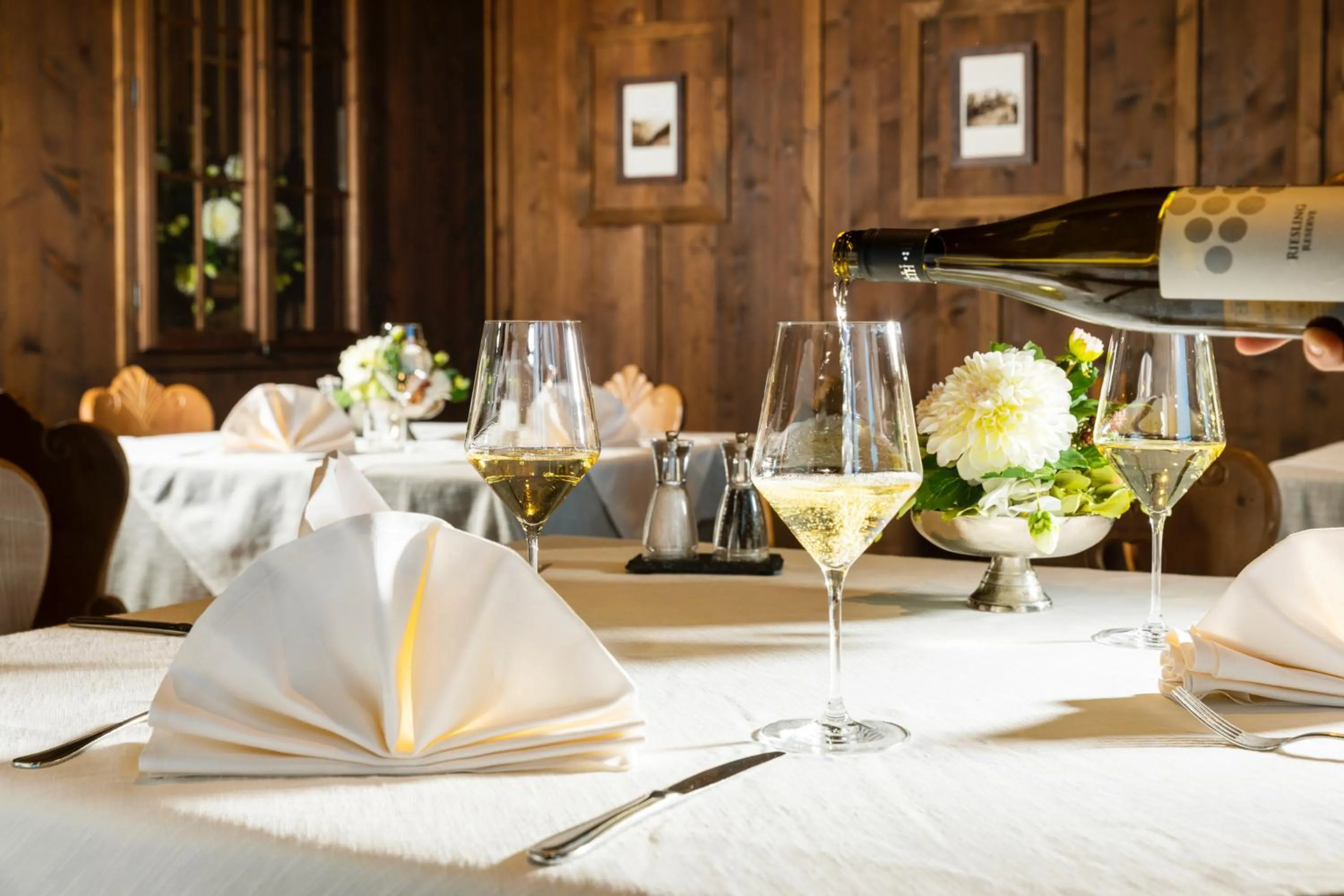 Restaurant/places to eat in Hotel Grünauerhof