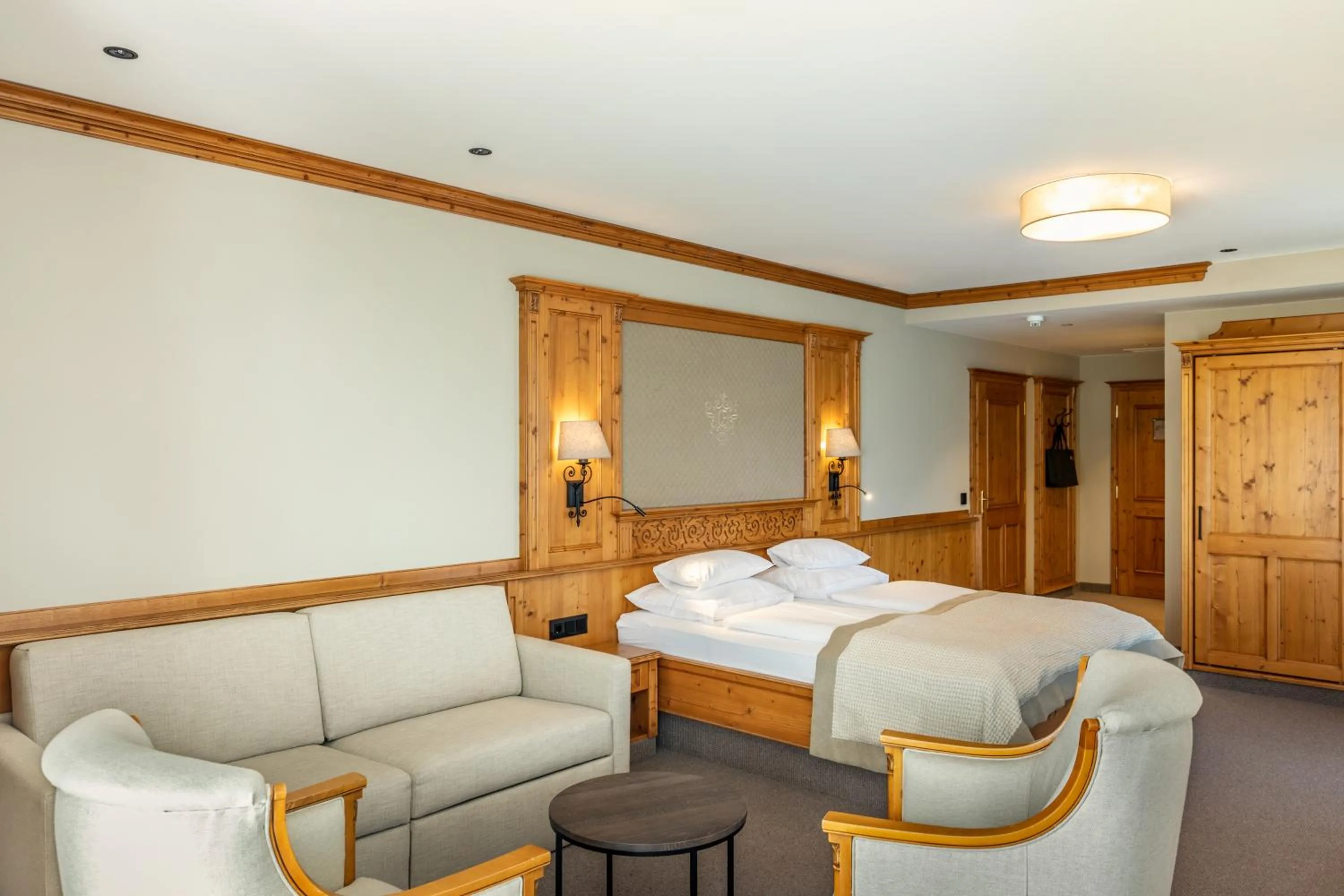 Bedroom, Bed in Hotel Grünauerhof