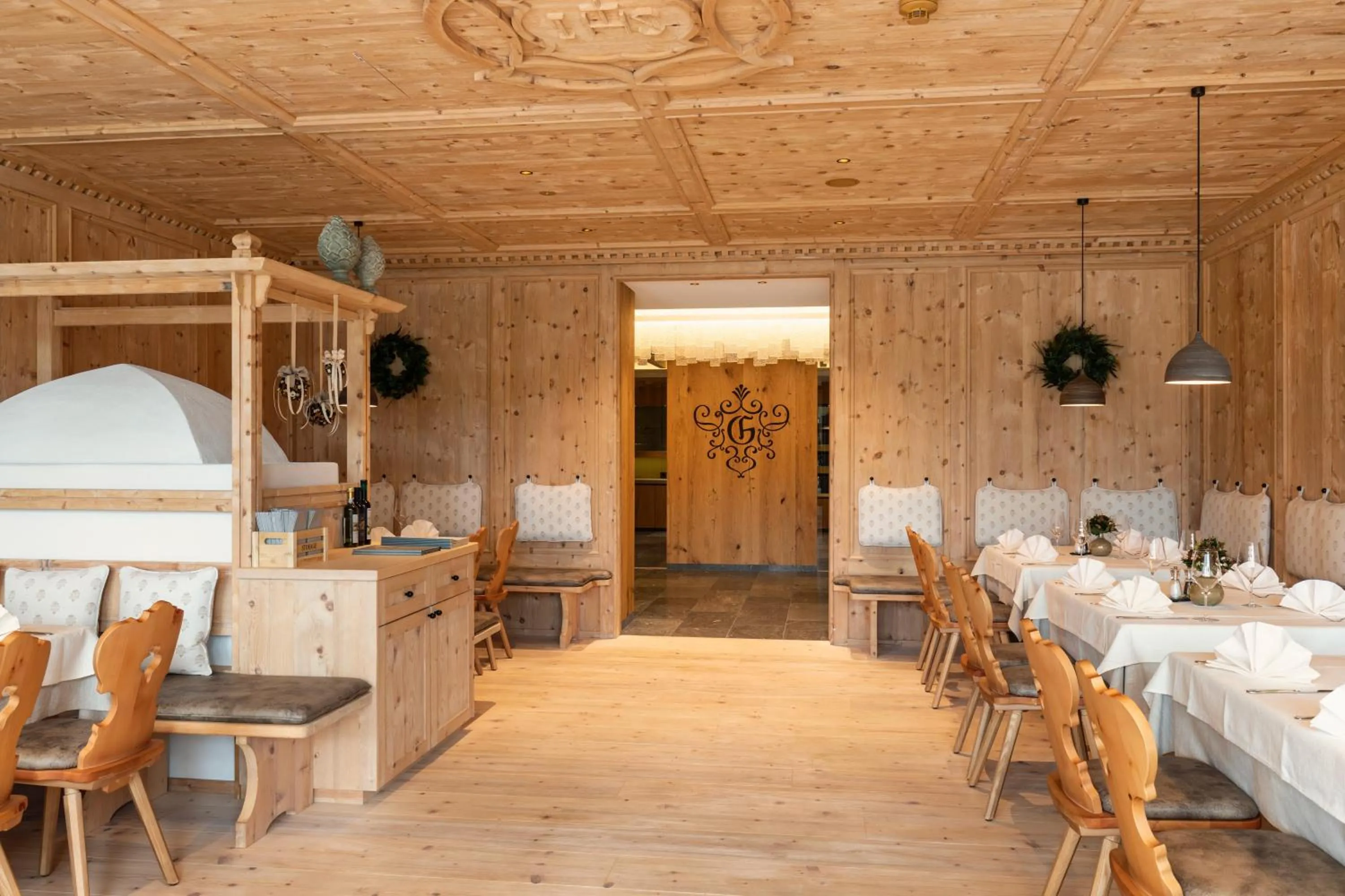 Restaurant/places to eat in Hotel Grünauerhof