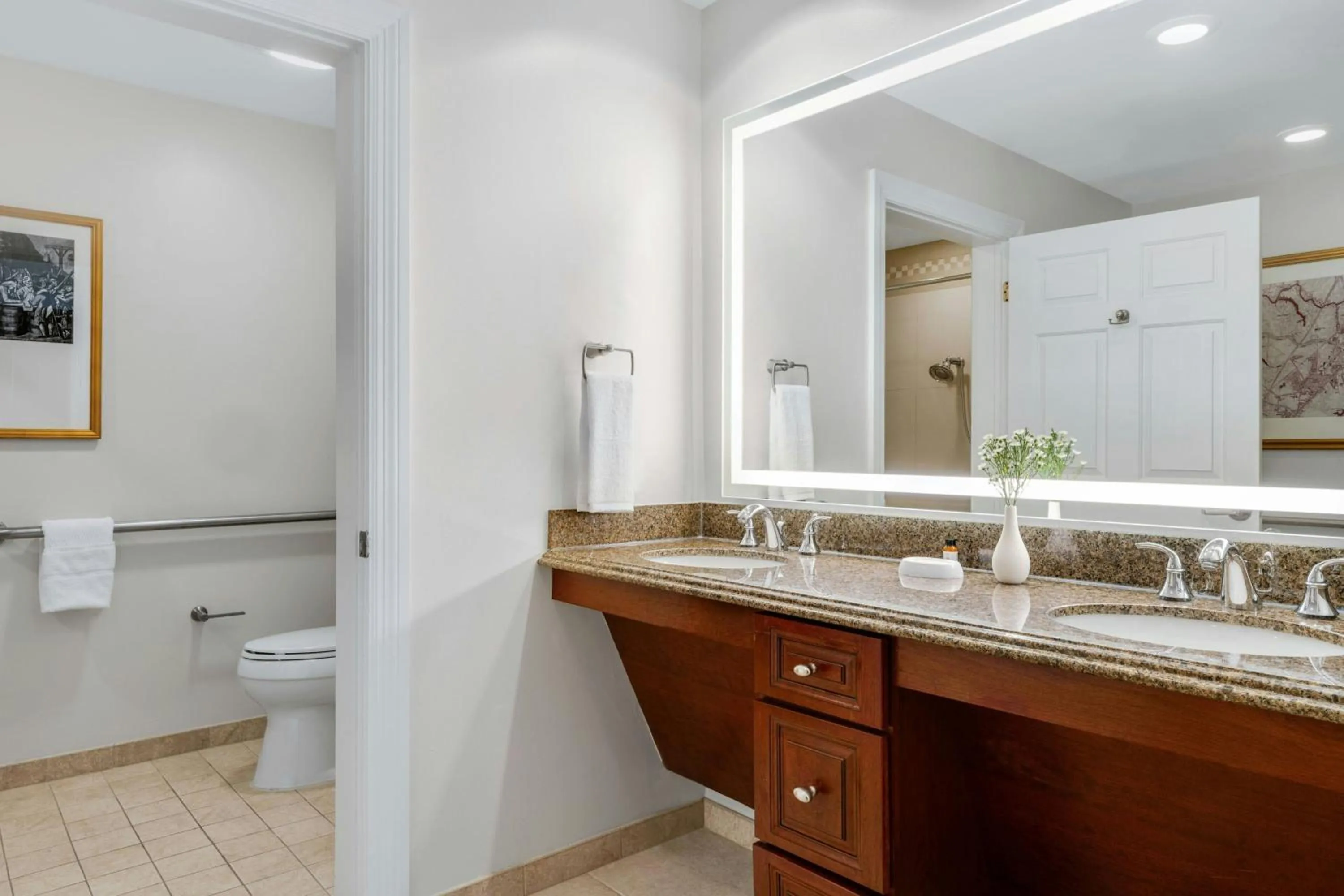 Bathroom in Marriott's Manor Club at Ford's Colony