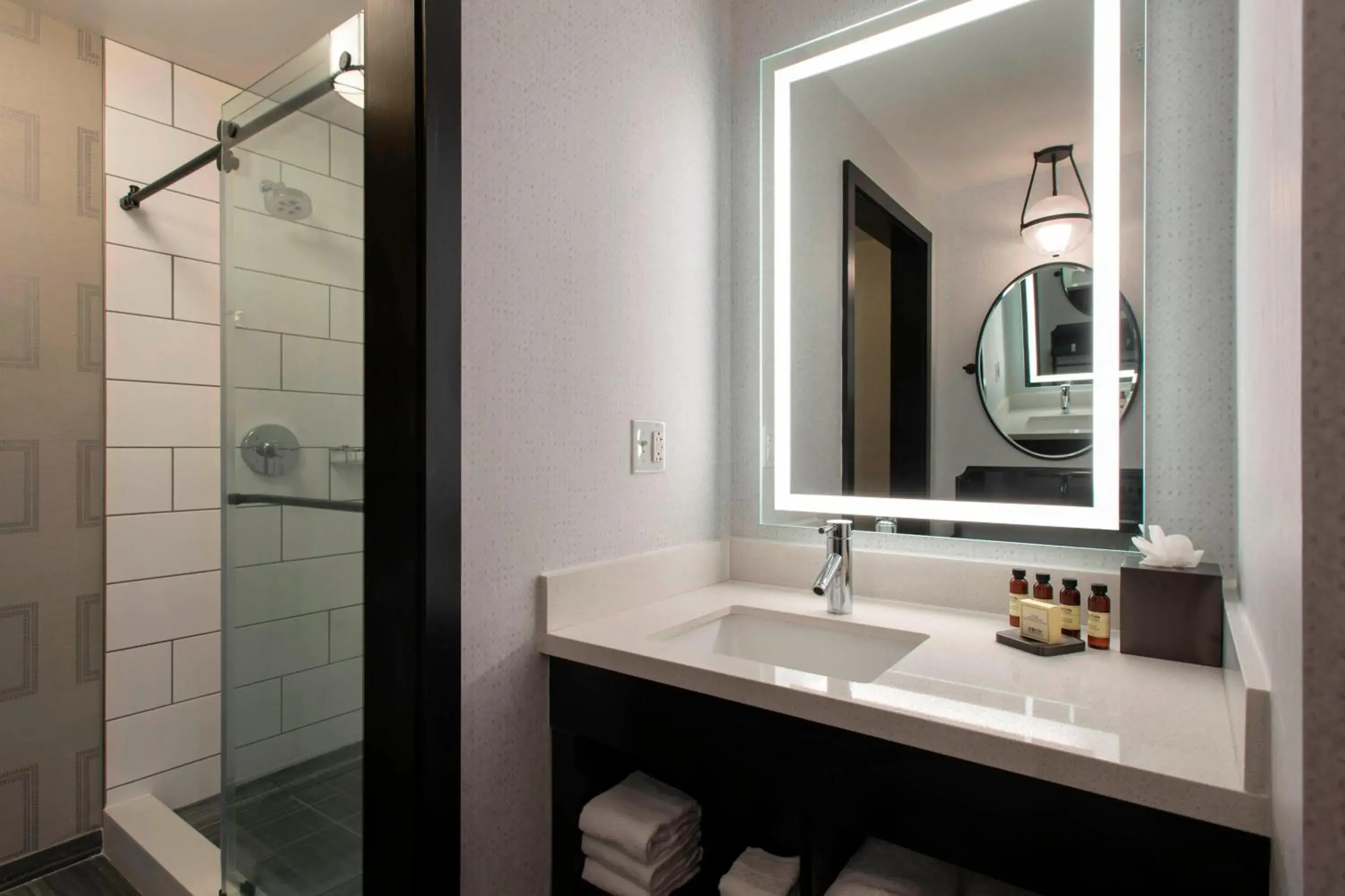 Bathroom in The Notary Hotel, Philadelphia, Autograph Collection Bathroom in The Notary Hotel, Philadelphia, Autograph Collection