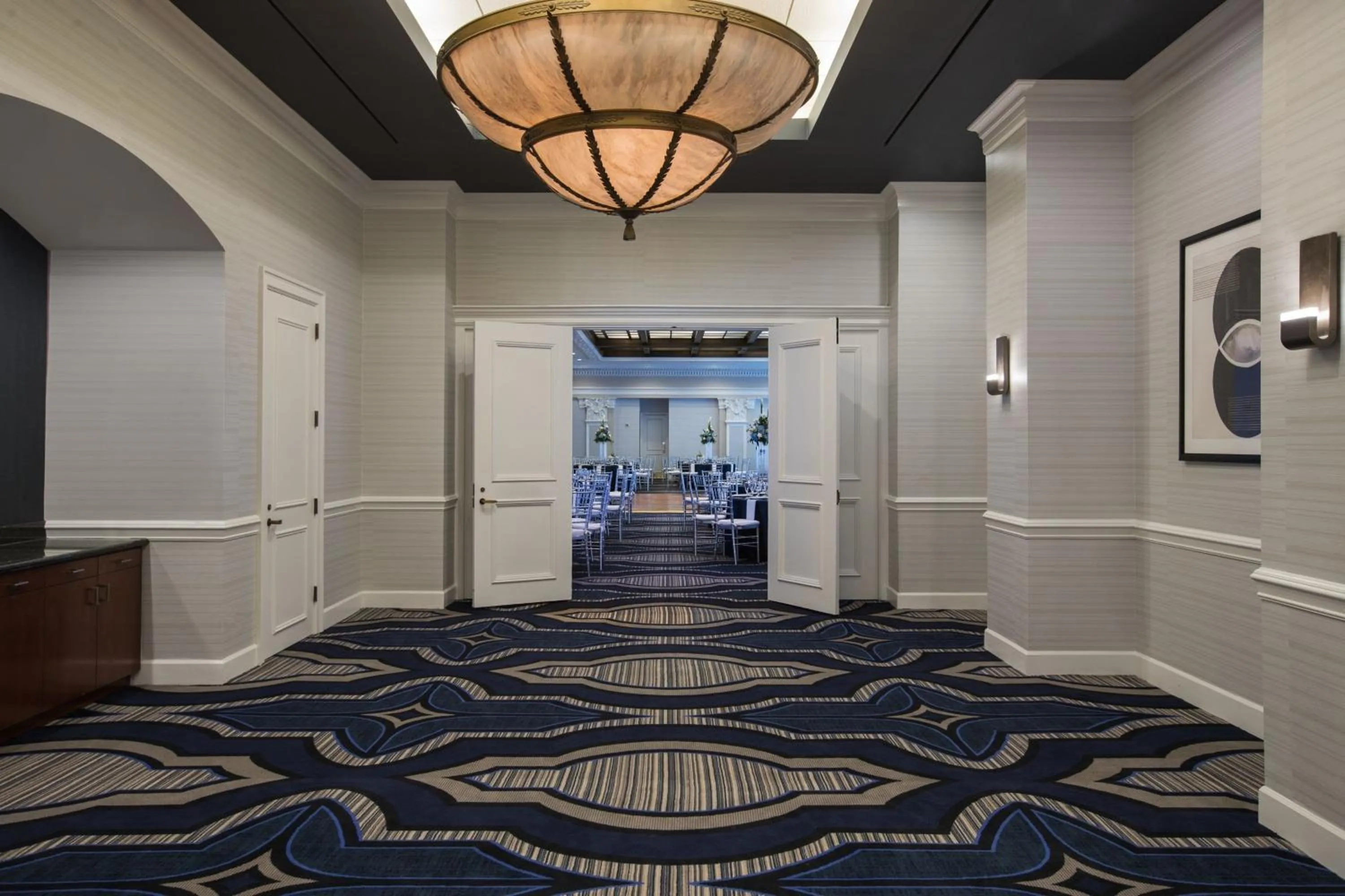 Meeting/conference room in The Notary Hotel, Philadelphia, Autograph Collection