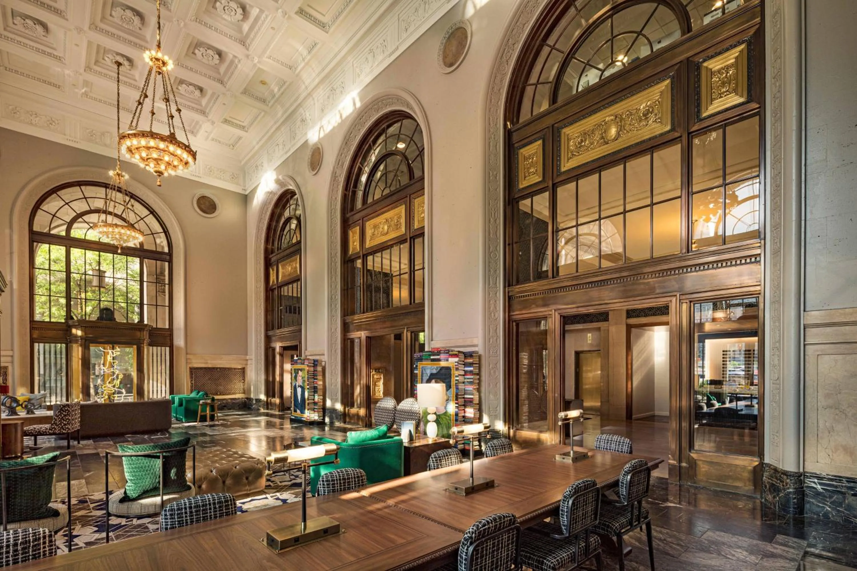 Lobby or reception in The Notary Hotel, Philadelphia, Autograph Collection