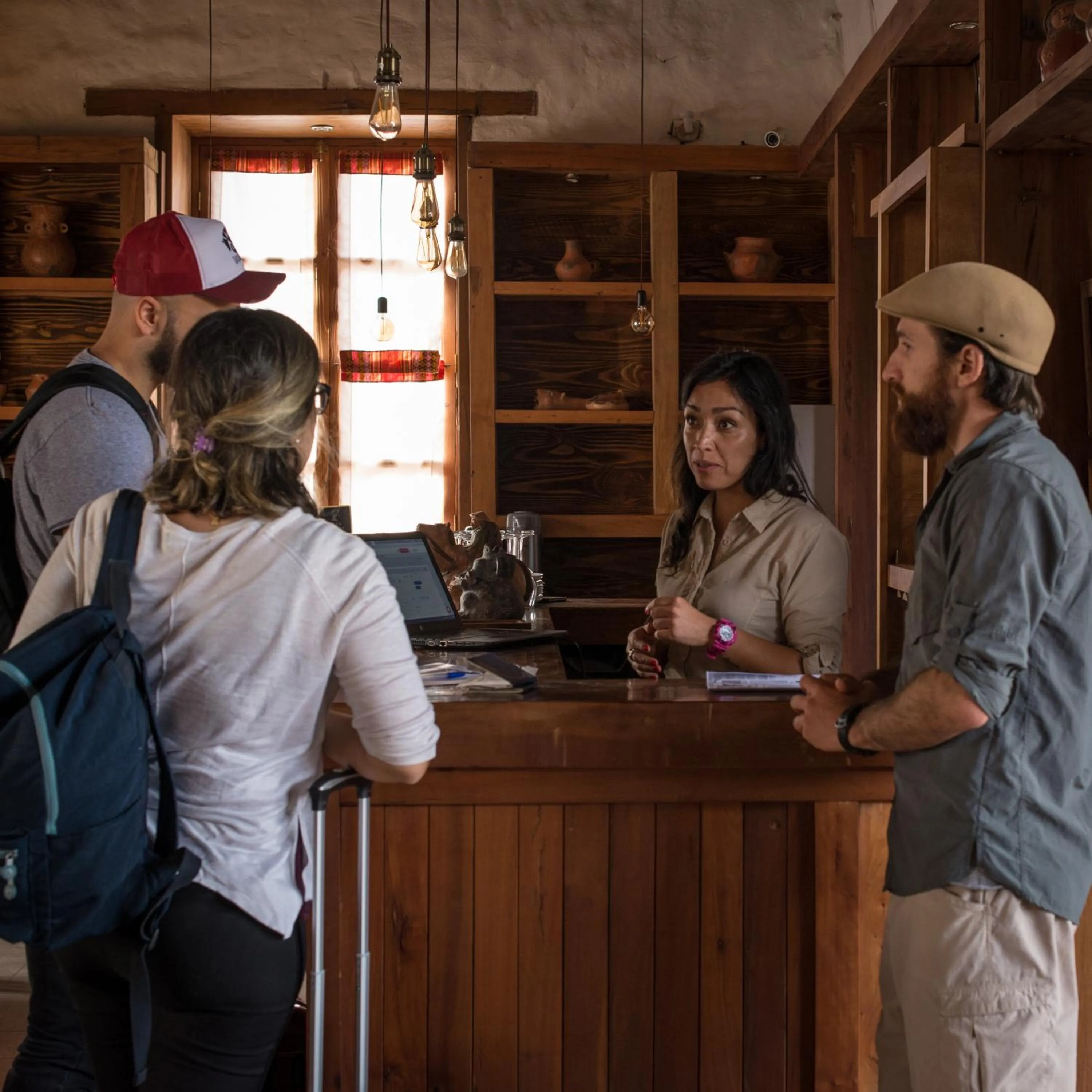 Staff in Terrantai Lodge