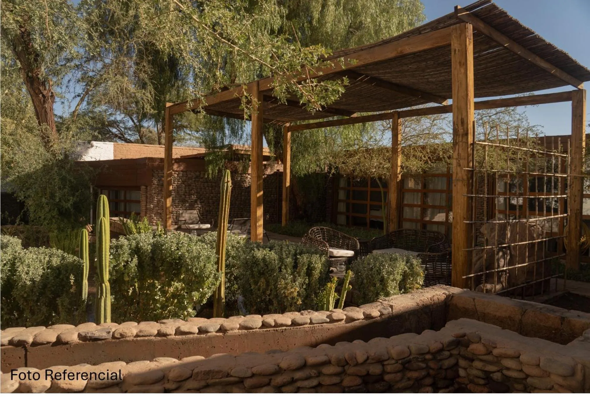 Garden in Terrantai Lodge