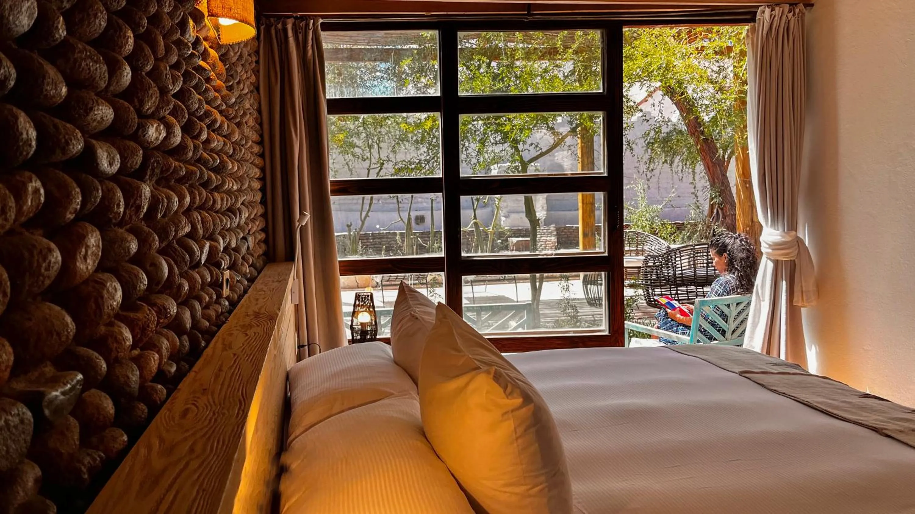 Balcony/Terrace, Bed in Terrantai Lodge