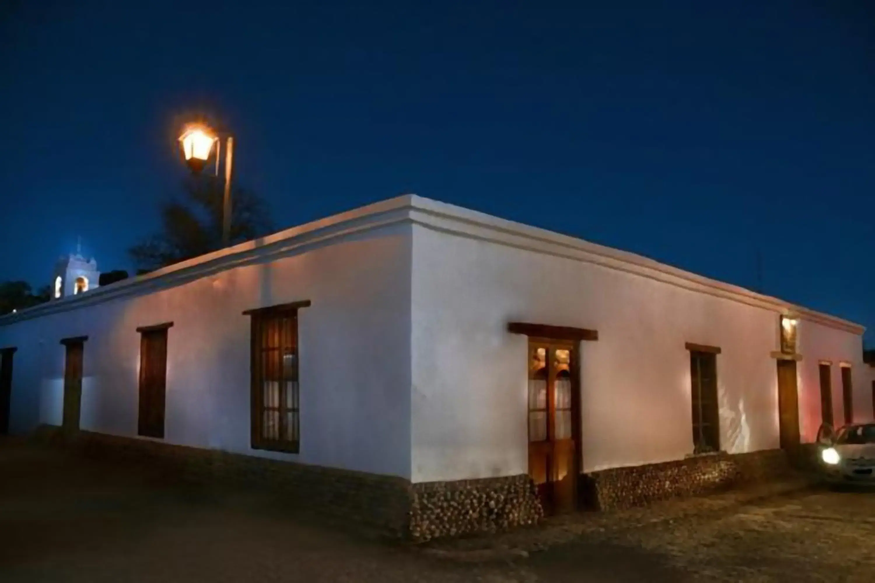 Facade/entrance in Terrantai Lodge Facade/entrance in Terrantai Lodge