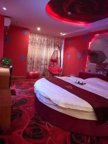 Bed in Thank Inn Chain Hotel Zhejiang Huzhou Changxing Town Qingfang City
