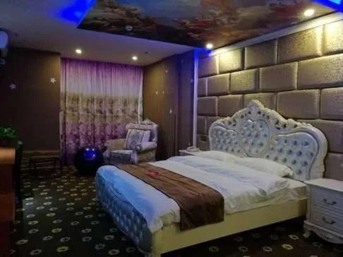 Bed in Thank Inn Chain Hotel Zhejiang Huzhou Changxing Town Qingfang City