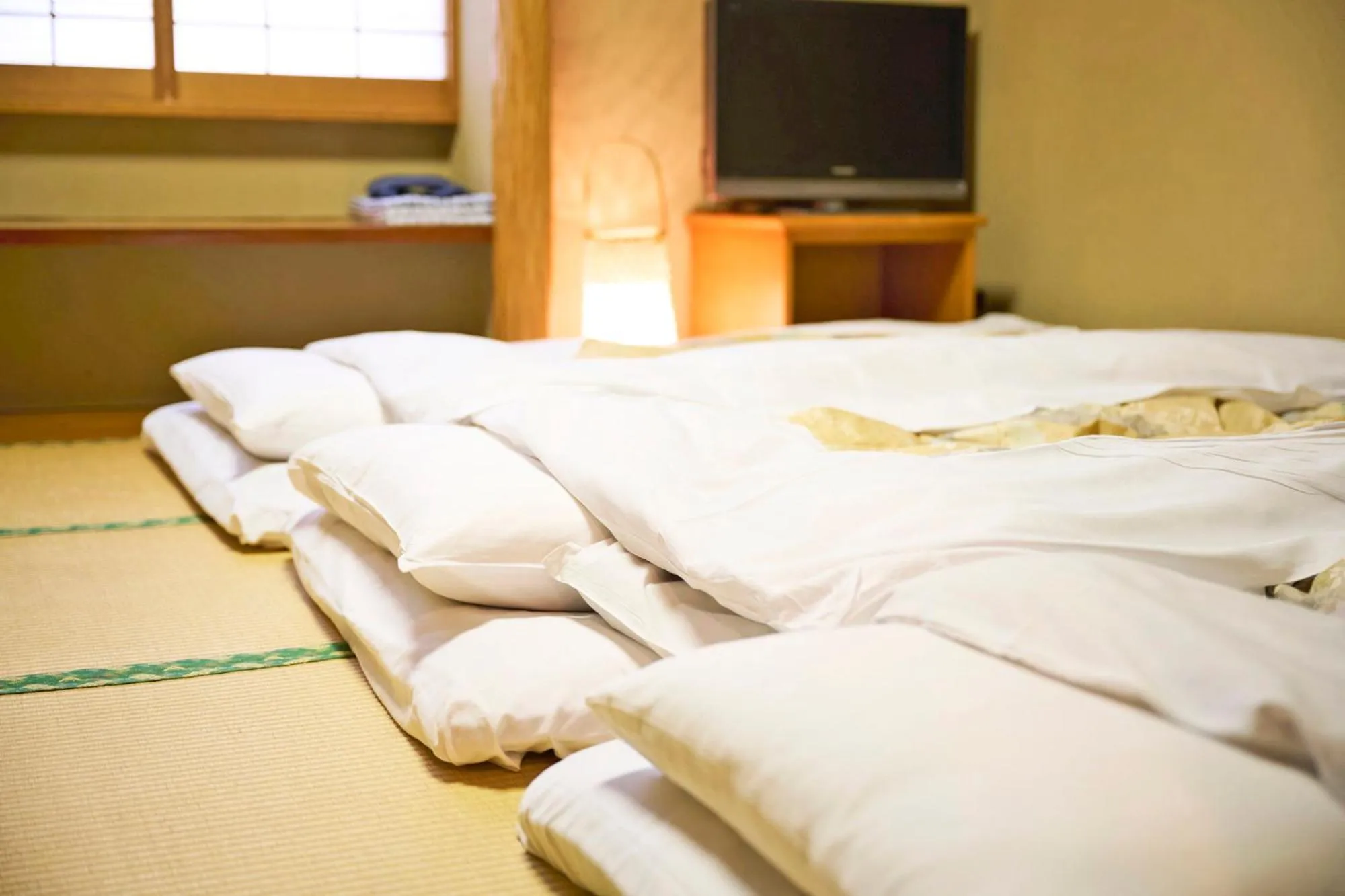 Bed in Ageo Tobu Hotel