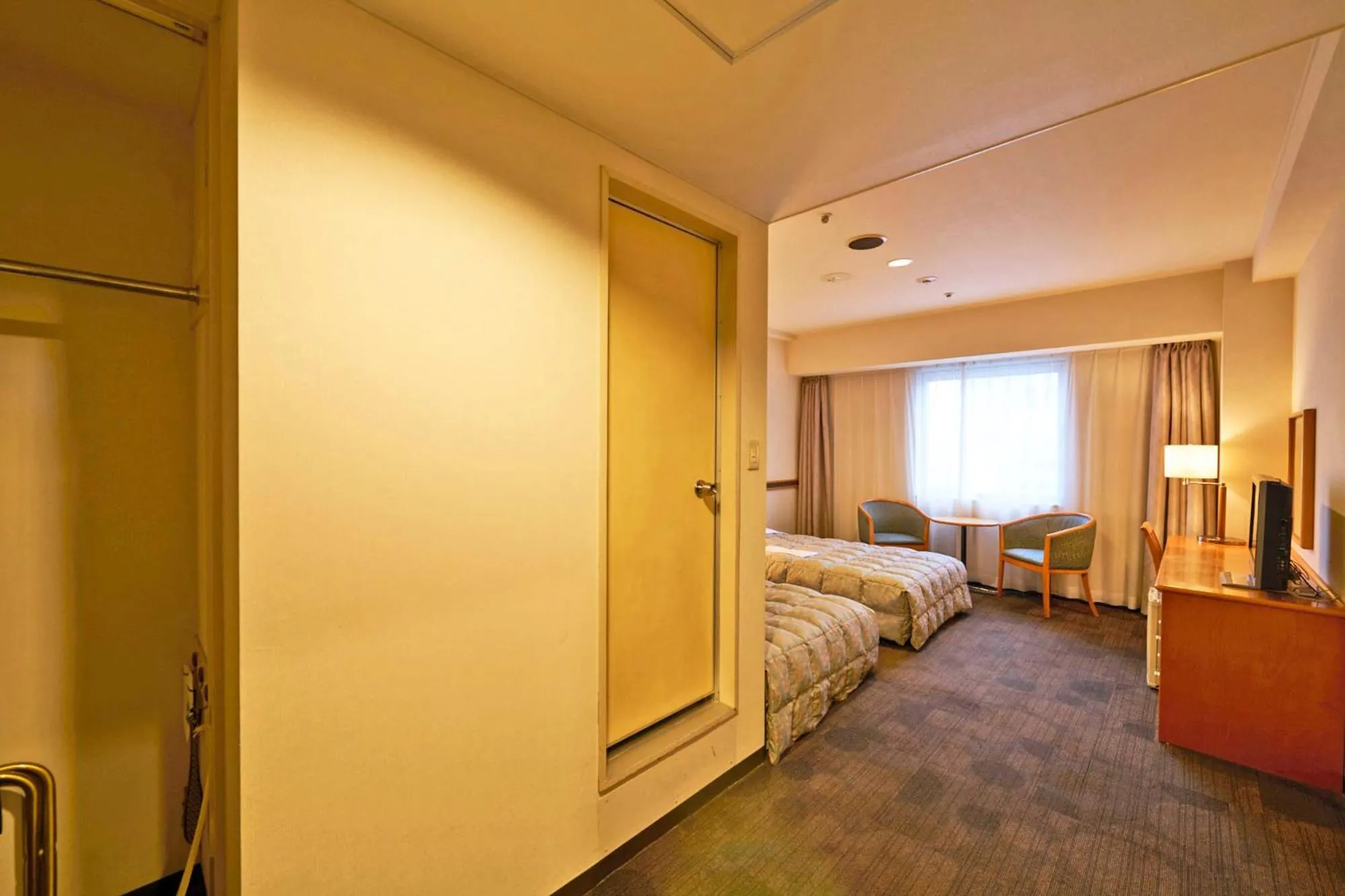 Bed in Ageo Tobu Hotel