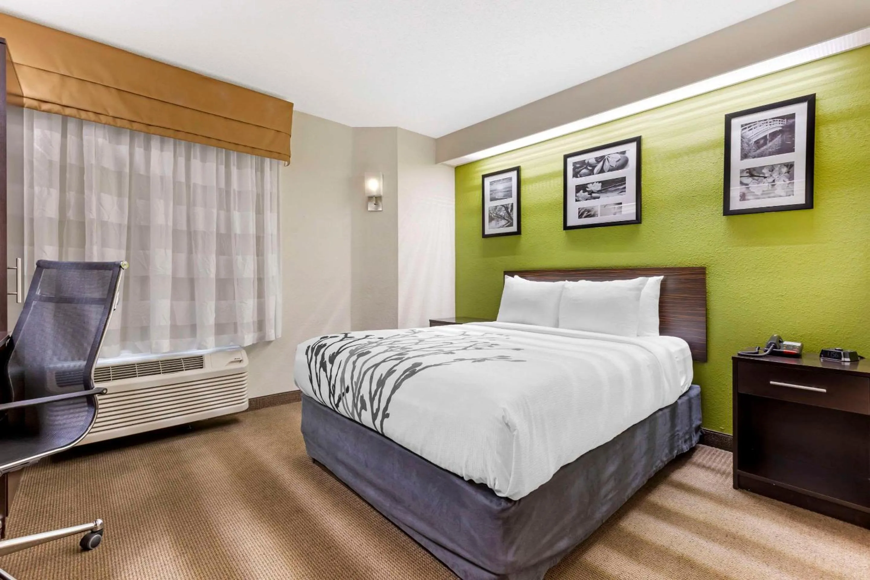 Bedroom, Bed in Sleep Inn at Greenville Convention Center