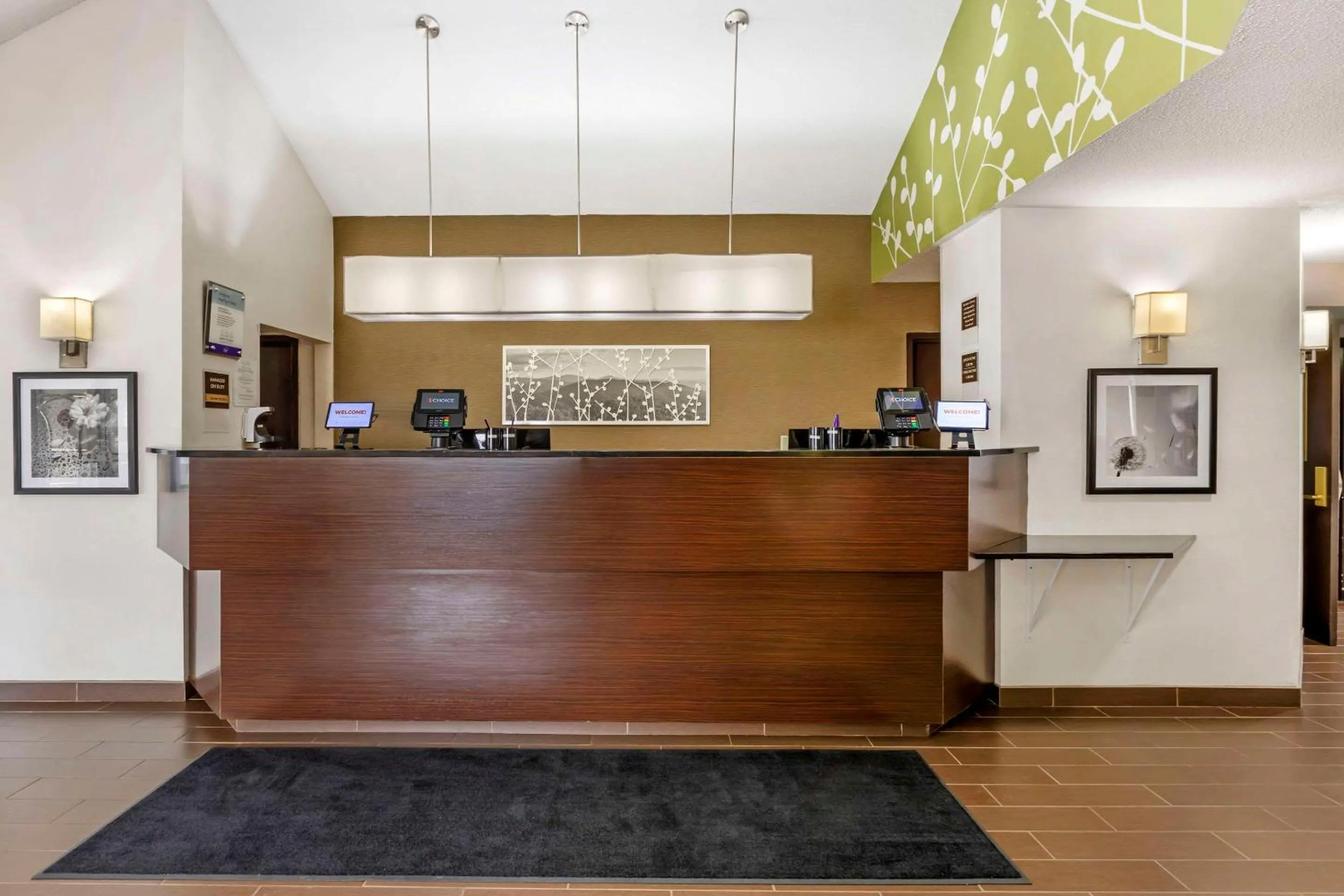 Lobby or reception in Sleep Inn at Greenville Convention Center