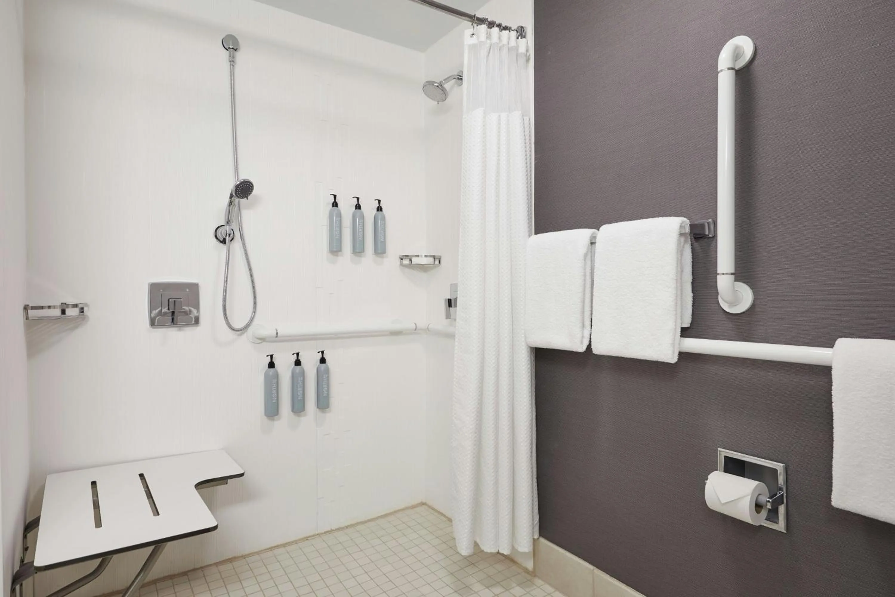 Bathroom in Courtyard by Marriott Poughkeepsie