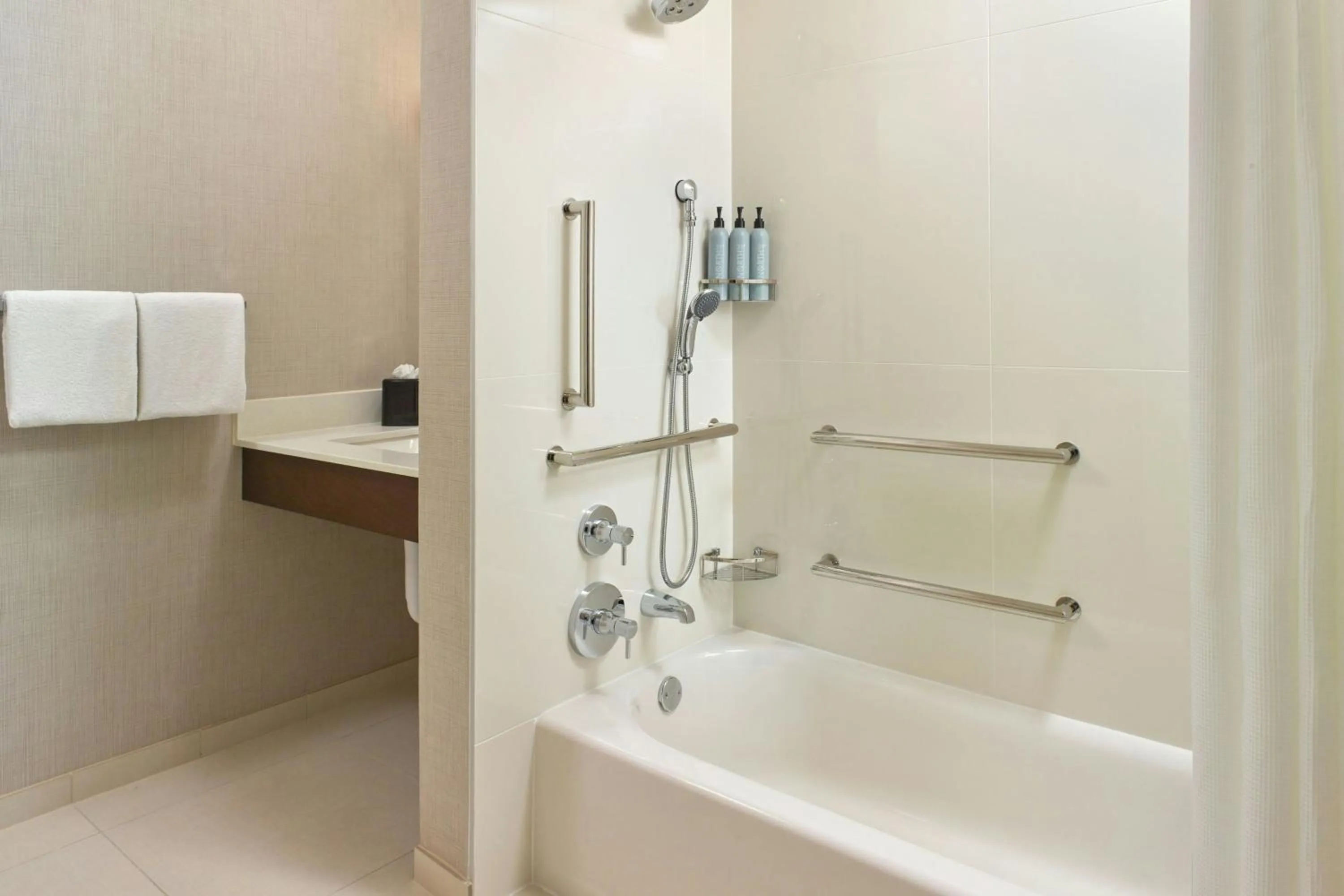 Bathroom in Residence Inn Poughkeepsie