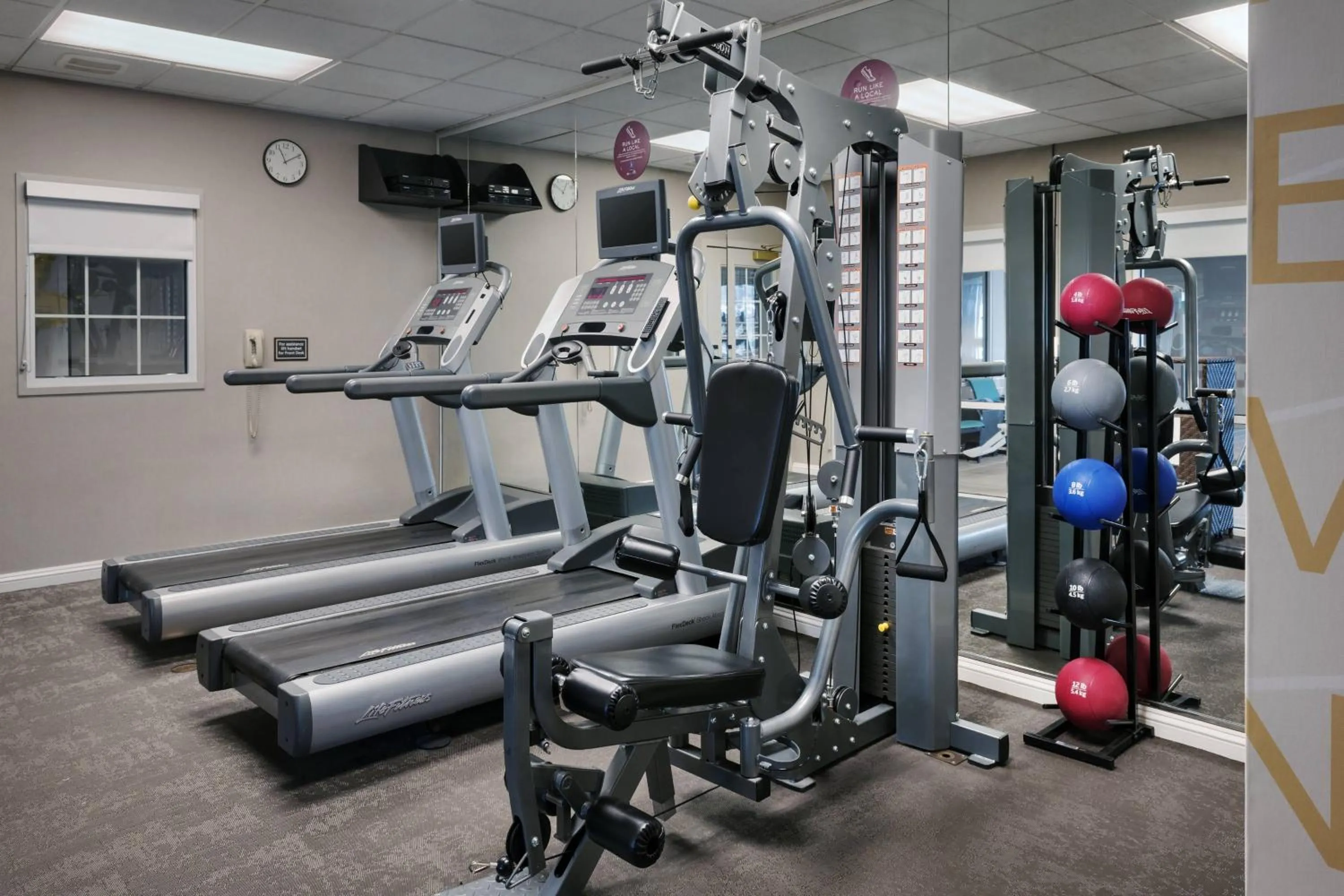 Fitness centre/facilities in Residence Inn Poughkeepsie