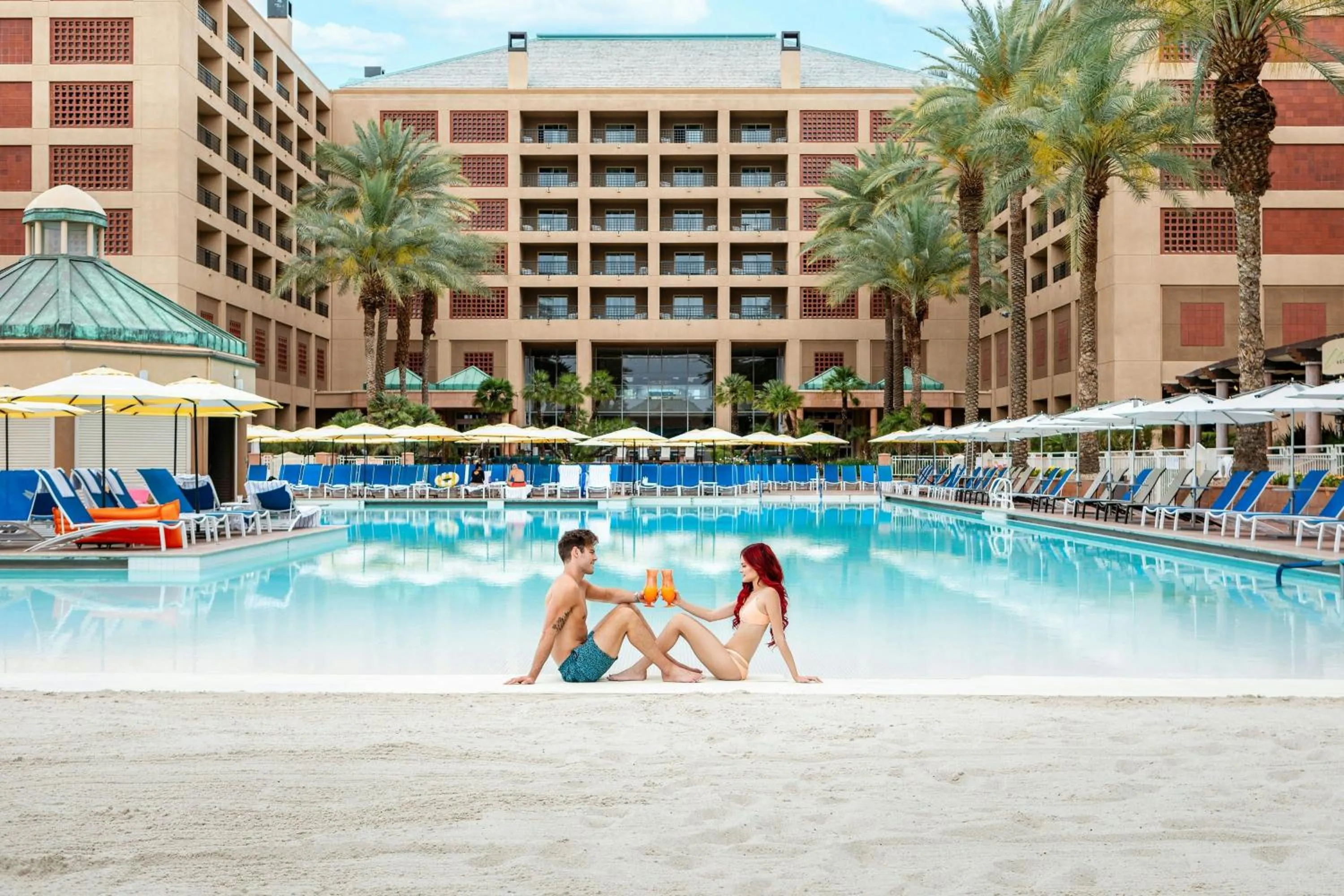 Beach in Renaissance Esmeralda Resort & Spa, Indian Wells