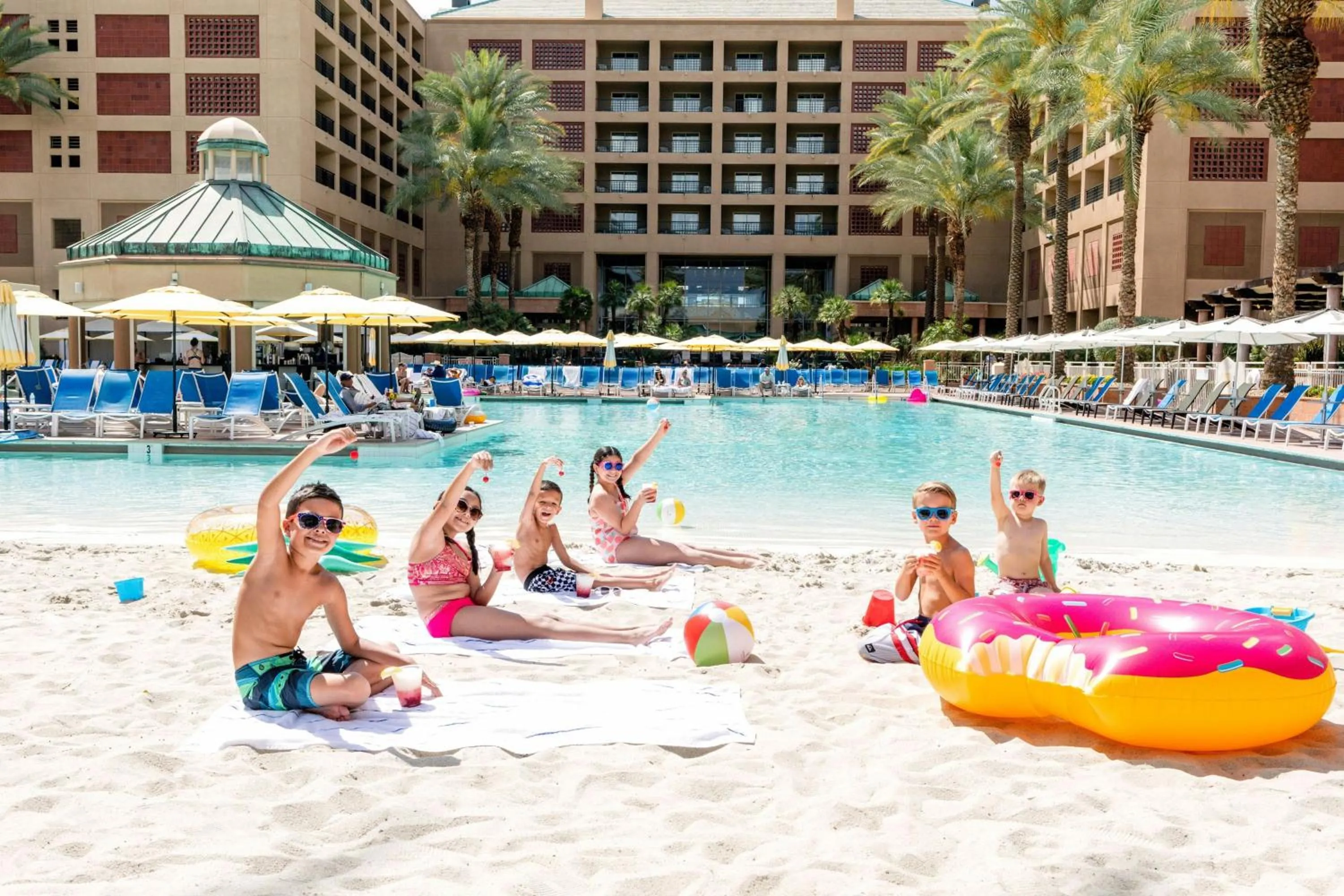 Beach in Renaissance Esmeralda Resort & Spa, Indian Wells