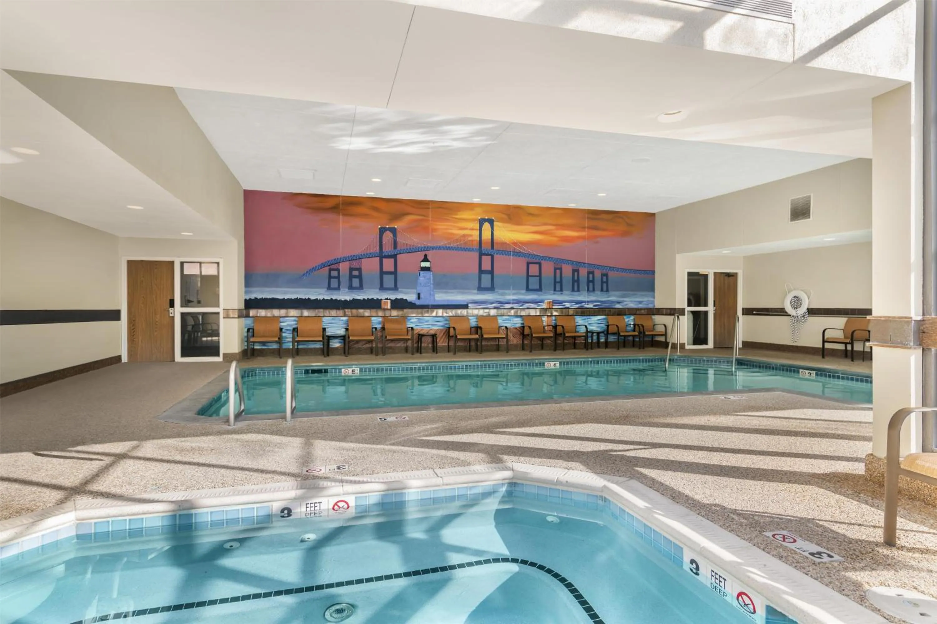 Pool view in Sonesta Select Newport Middletown
