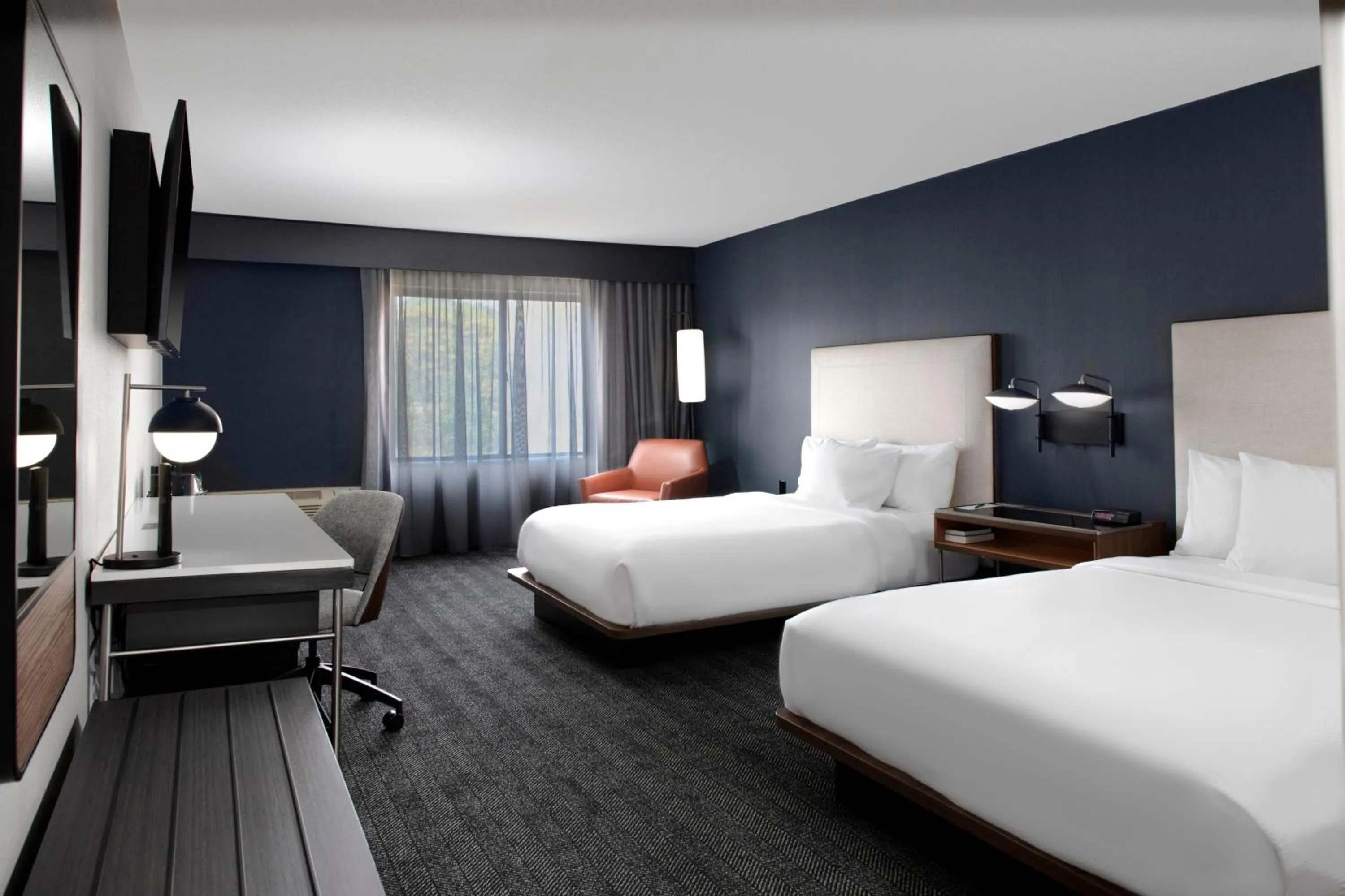 Bedroom, Bed in Courtyard by Marriott Richmond Northwest