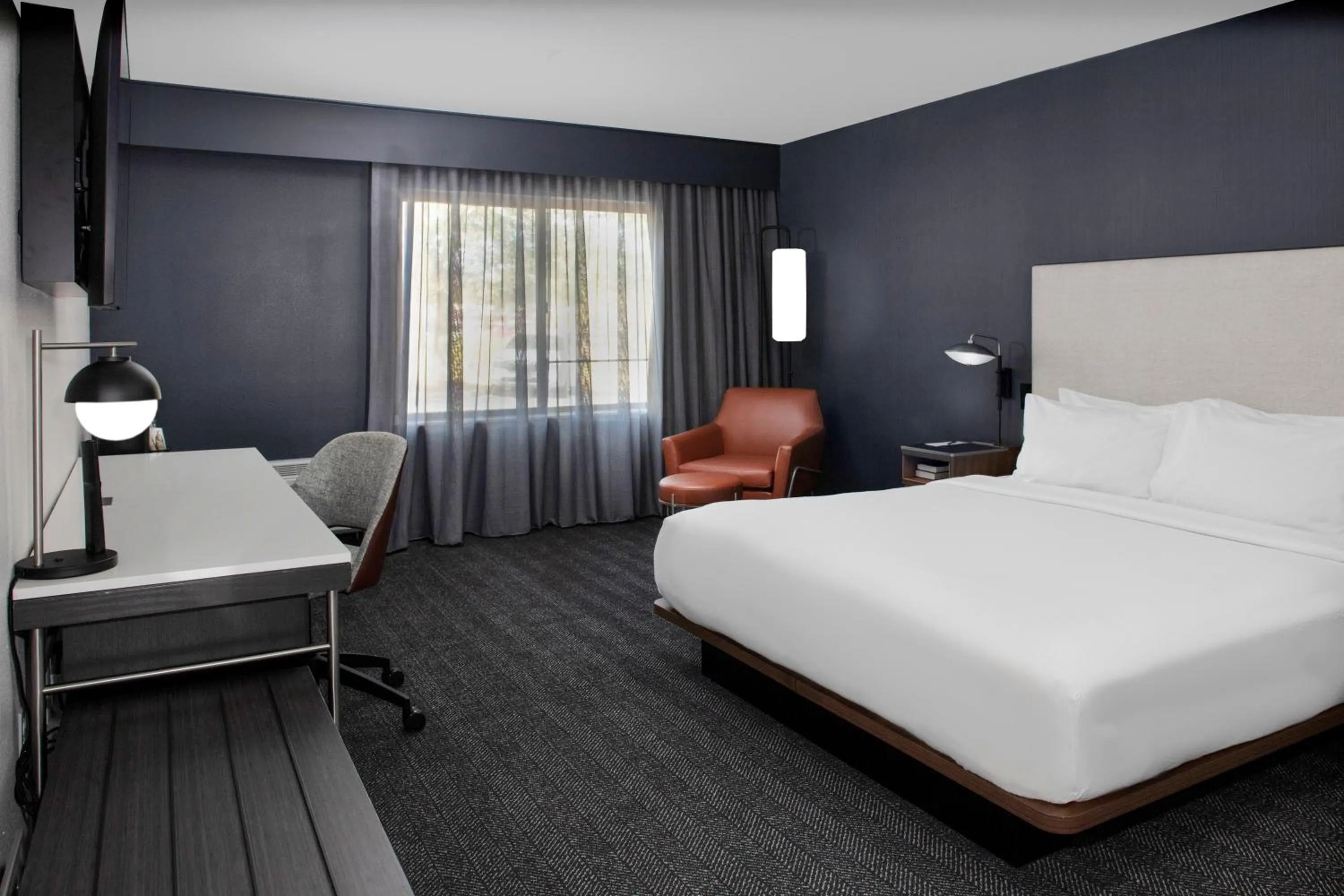 Bedroom, Bed in Courtyard by Marriott Richmond Northwest