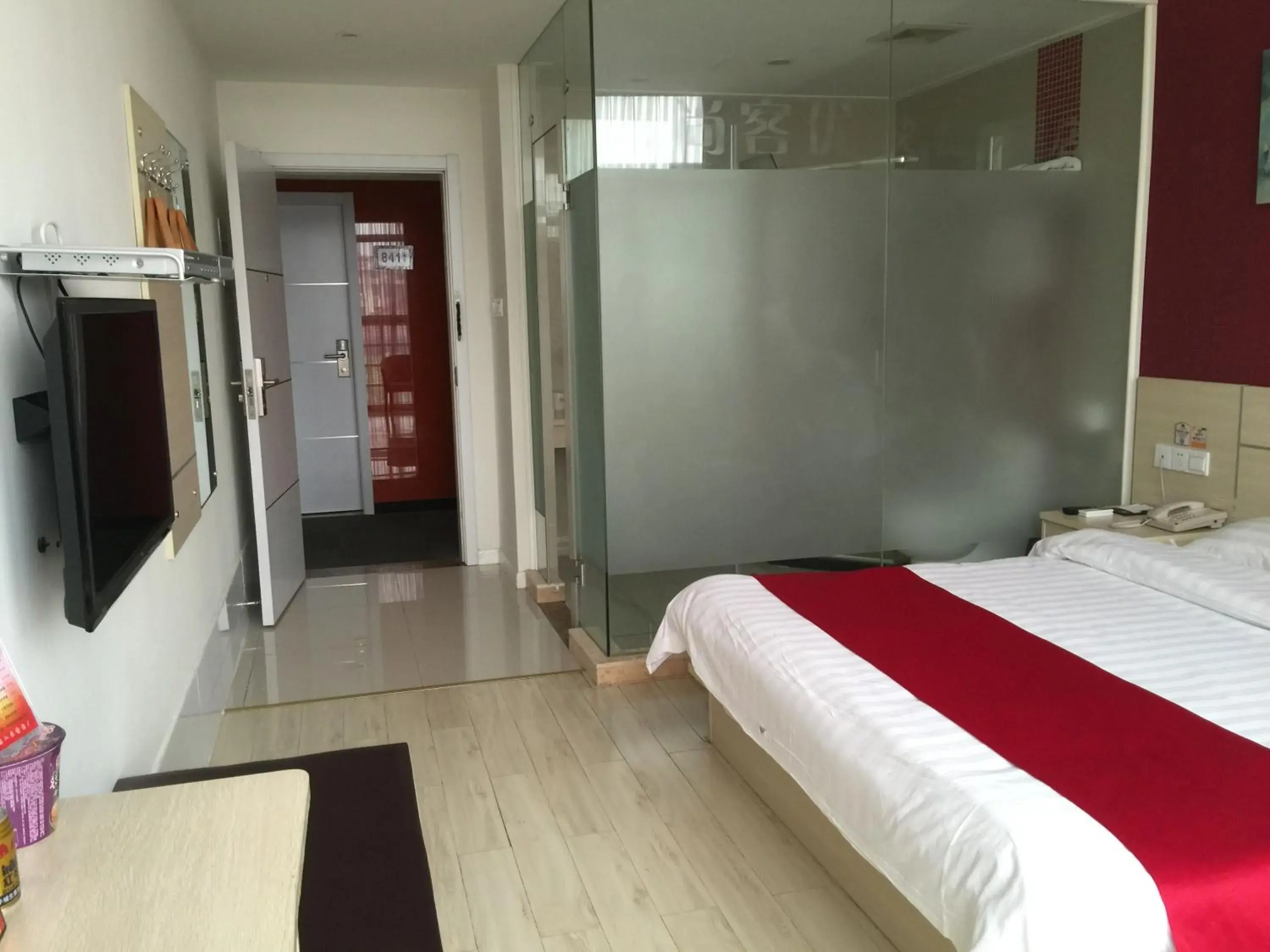 Bed in Thank Inn Chain Hotel Jiangsu Suzhou Wujiang Pedestrian Street Bed in Thank Inn Chain Hotel Jiangsu Suzhou Wujiang Pedestrian Street