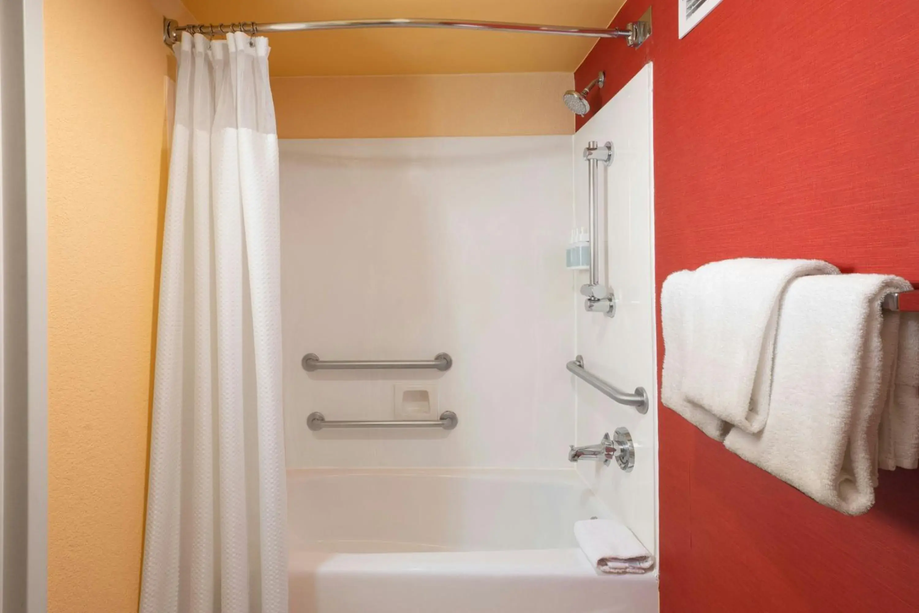 King Room with Sofa Bed and Adapted Tub - Mobility and Hearing Accessible in Courtyard by Marriott Richmond West King Room with Sofa Bed and Adapted Tub - Mobility and Hearing Accessible in Courtyard by Marriott Richmond West