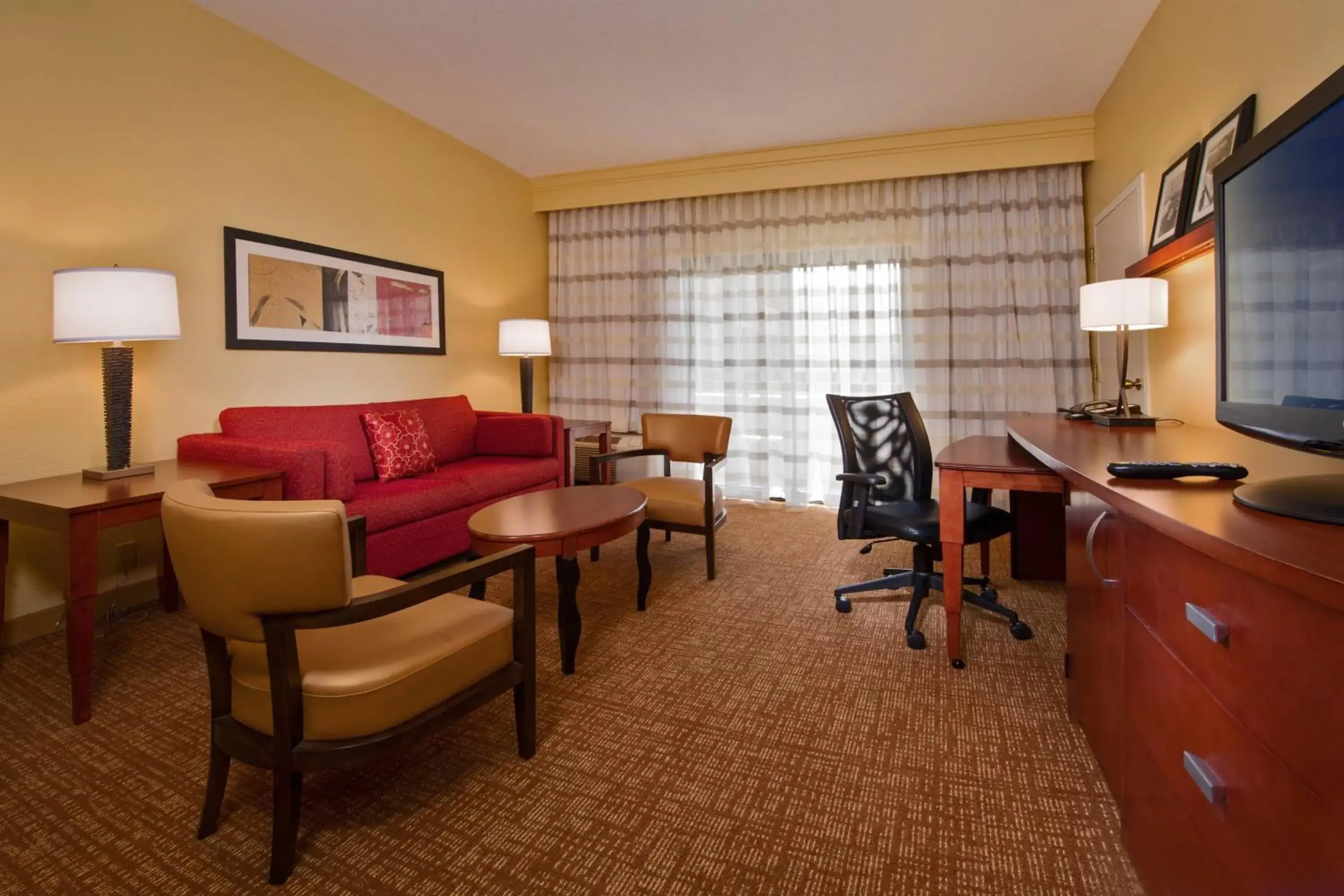 Suite, 1 King, Sofa bed in Courtyard by Marriott Richmond West Suite, 1 King, Sofa bed in Courtyard by Marriott Richmond West