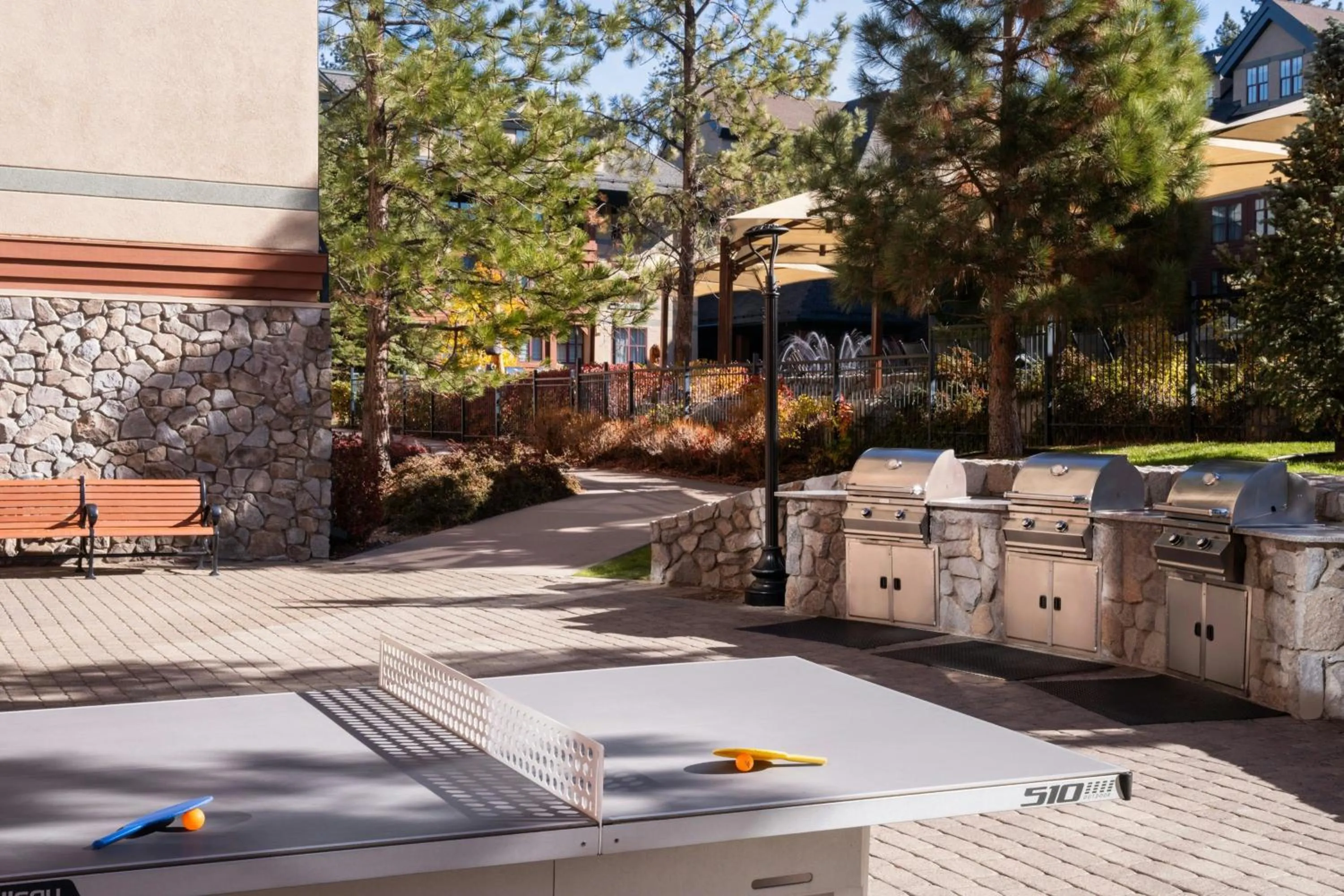 Tennis court in Marriott's Timber Lodge