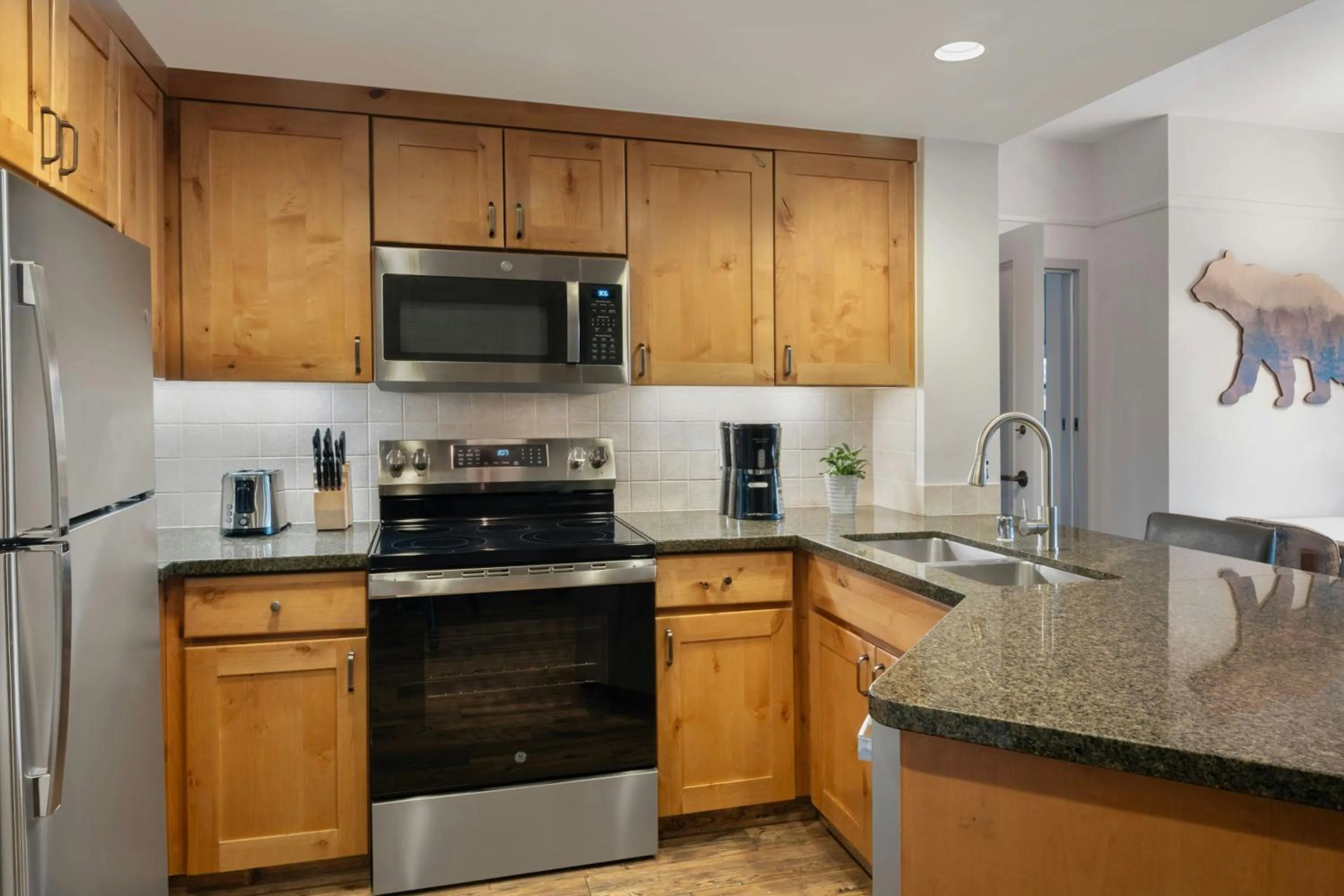 Kitchen or kitchenette in Marriott's Timber Lodge