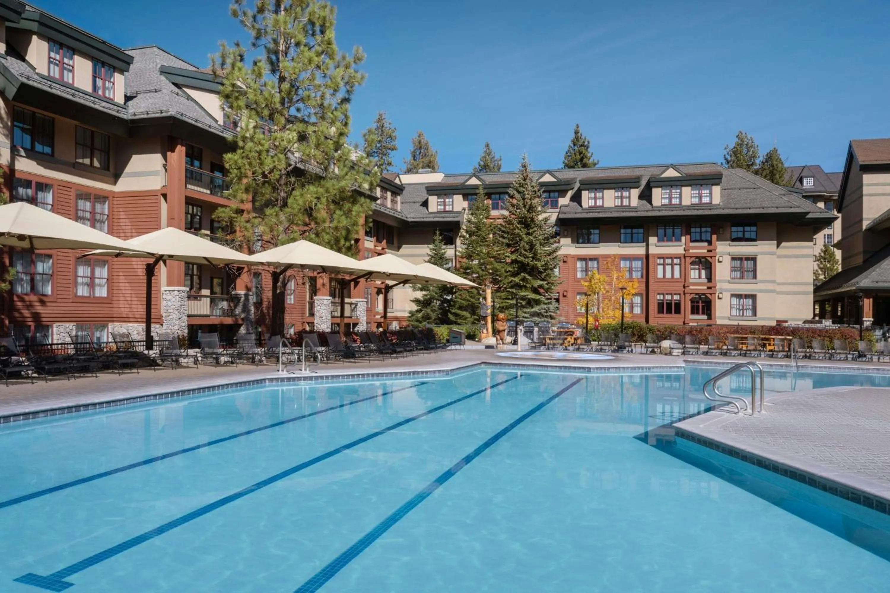 Swimming pool in Marriott's Timber Lodge