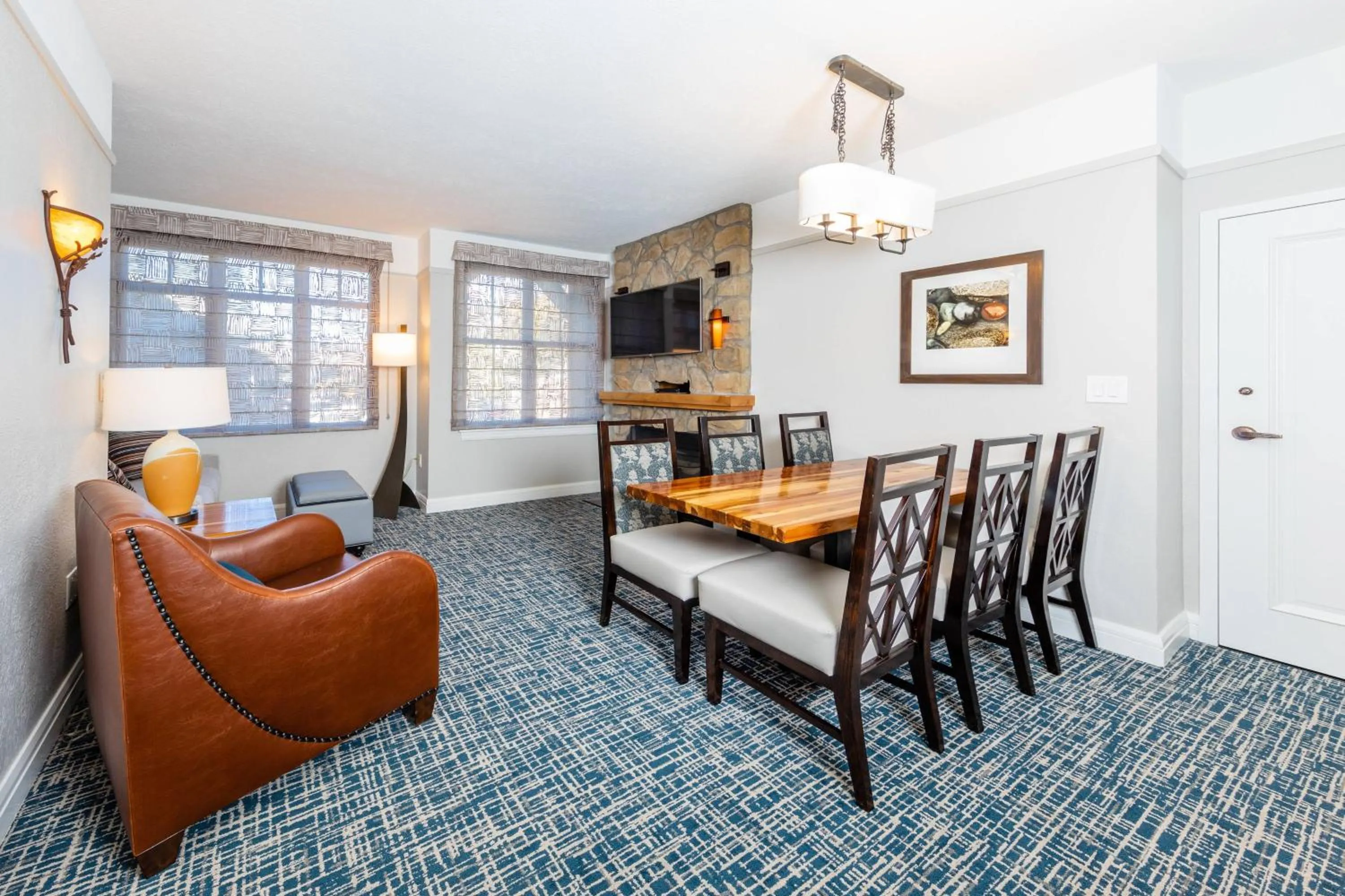 Living room in Marriott's Timber Lodge