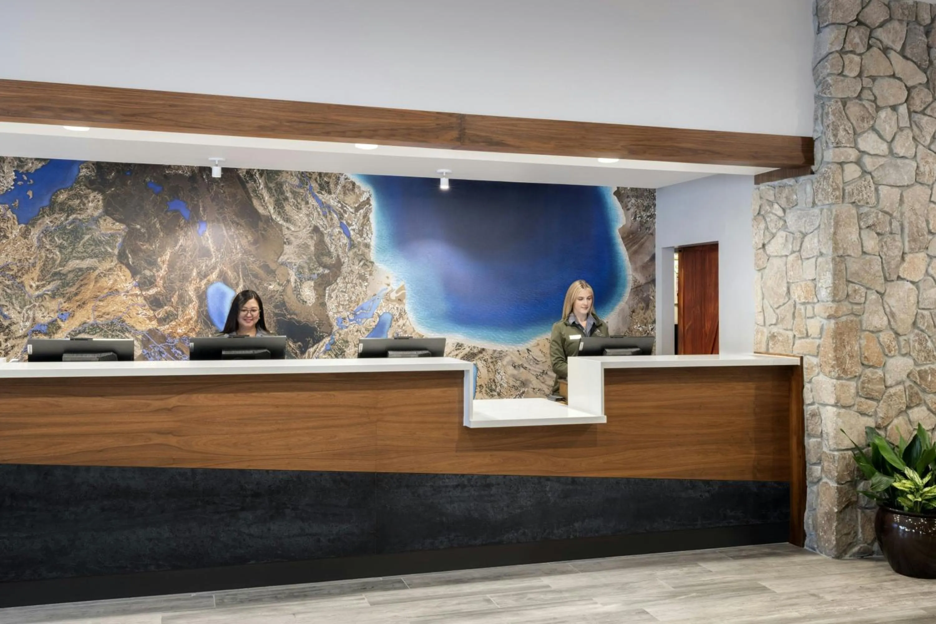 Lobby or reception in Marriott's Timber Lodge