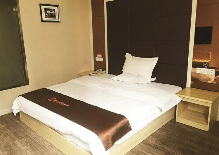 Bed in JUNYI Hotel Jiangsu Xuzhou Middle Xiyuan Road