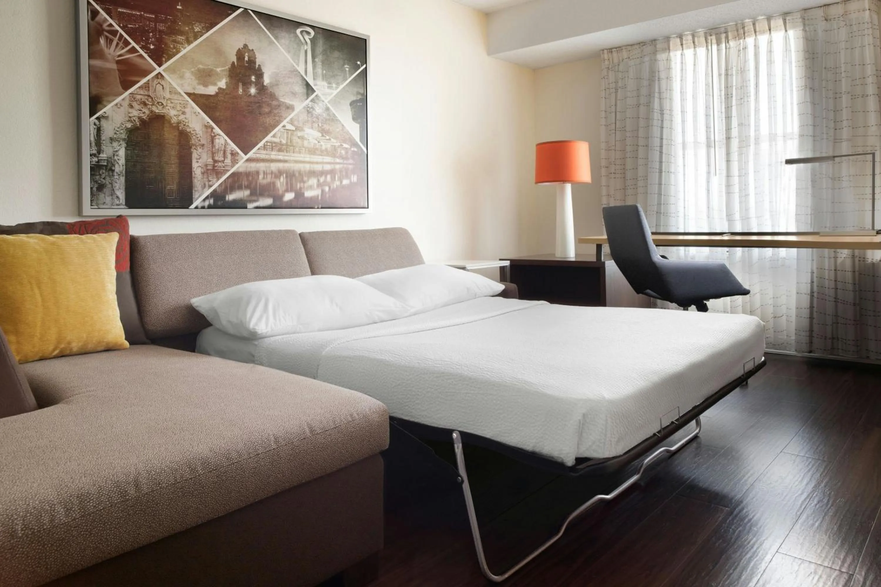 Bedroom, Bed in Residence Inn by Marriott San Antonio Airport/Alamo Heights