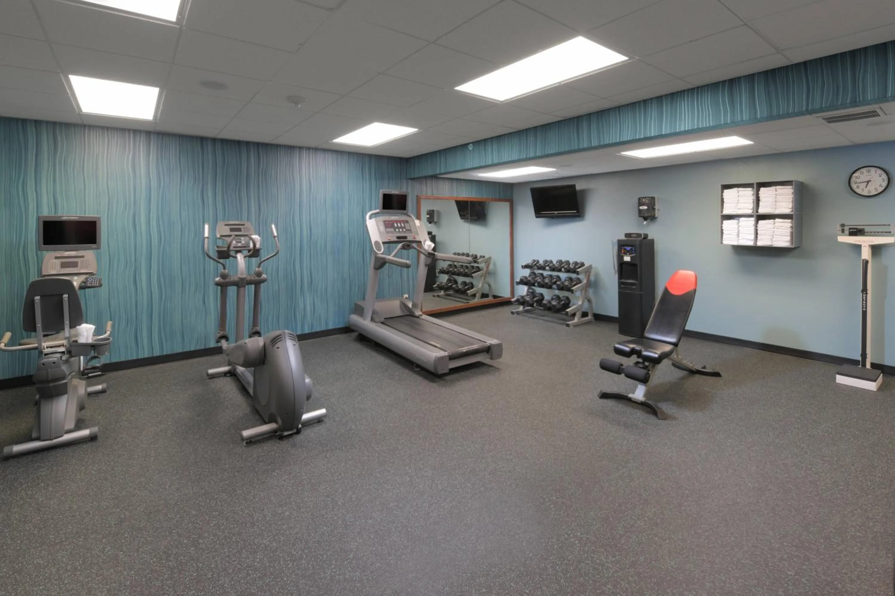 Fitness centre/facilities in Courtyard by Marriott San Antonio Riverwalk