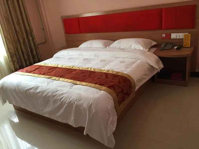 Bed in JUNYI Hotel Shandong Zaozhuang Shanting District Xinyuan Road Bed in JUNYI Hotel Shandong Zaozhuang Shanting District Xinyuan Road