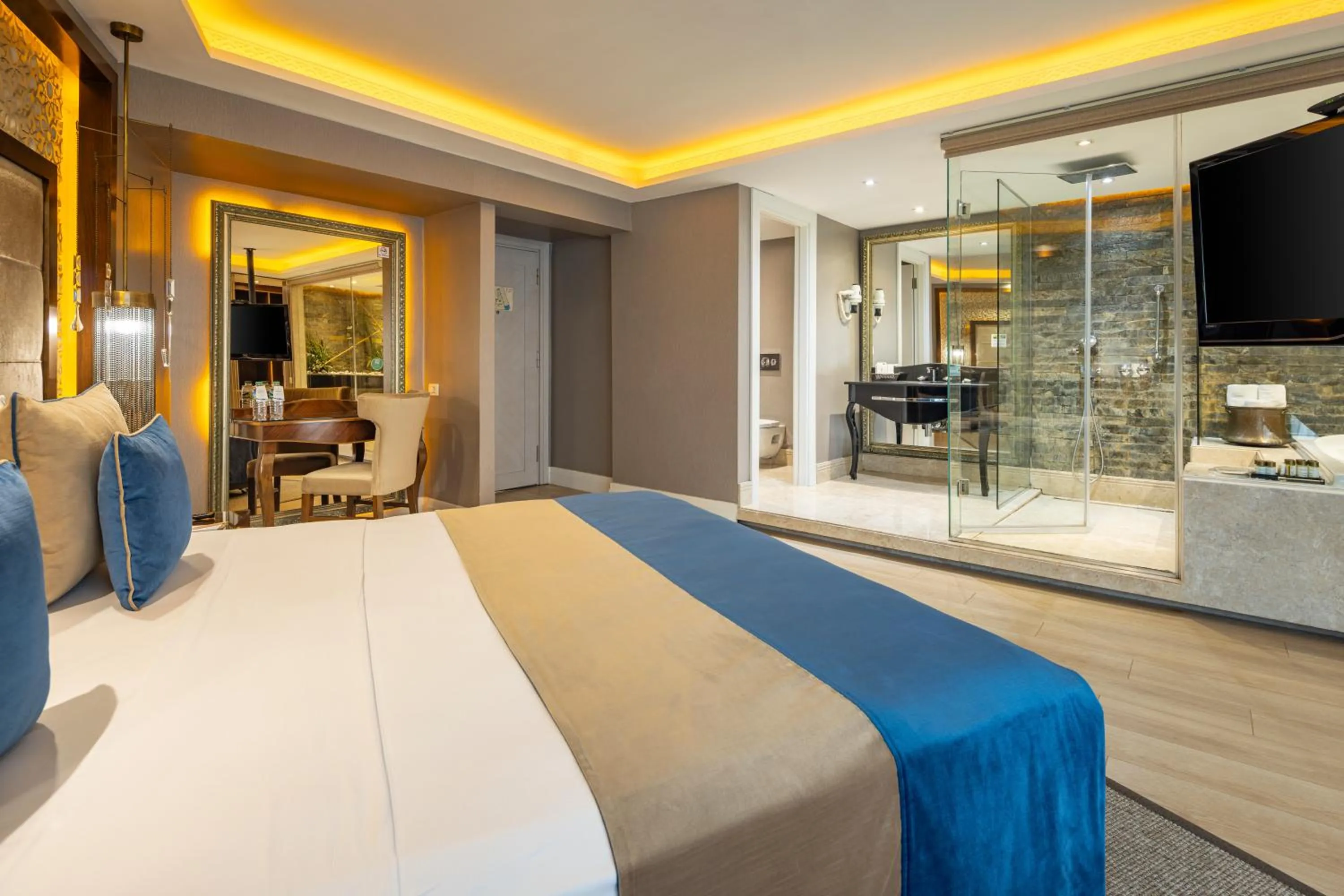 Bed in AHC Old City Hotel