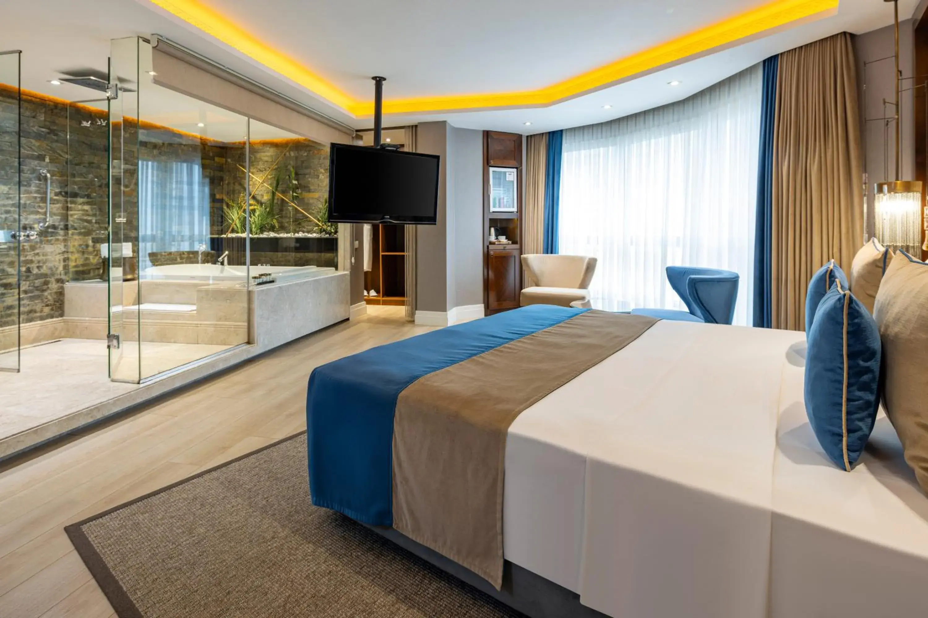 Bed in AHC Old City Hotel Bed in AHC Old City Hotel