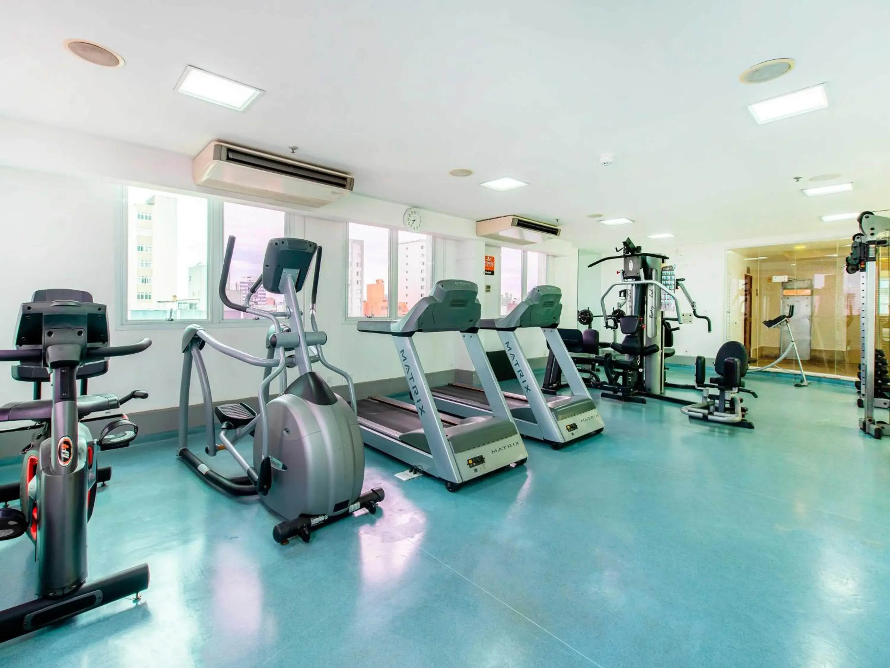Fitness centre/facilities in Hotel Cassino Tower Campinas Cambuí By Nacional Inn Fitness centre/facilities in Hotel Cassino Tower Campinas Cambuí By Nacional Inn