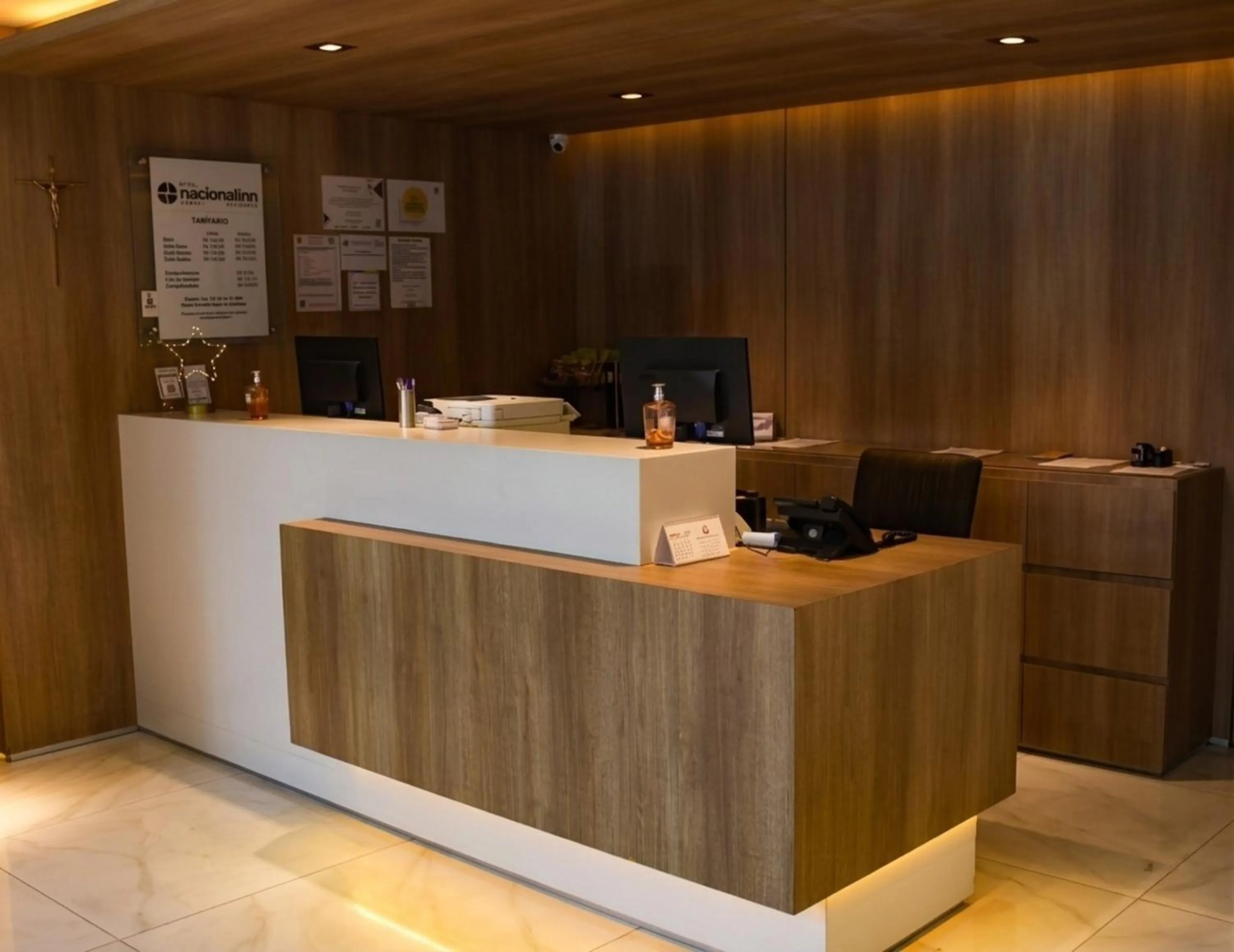 Lobby or reception in Hotel Nacional Inn Cambuí Campinas Residence