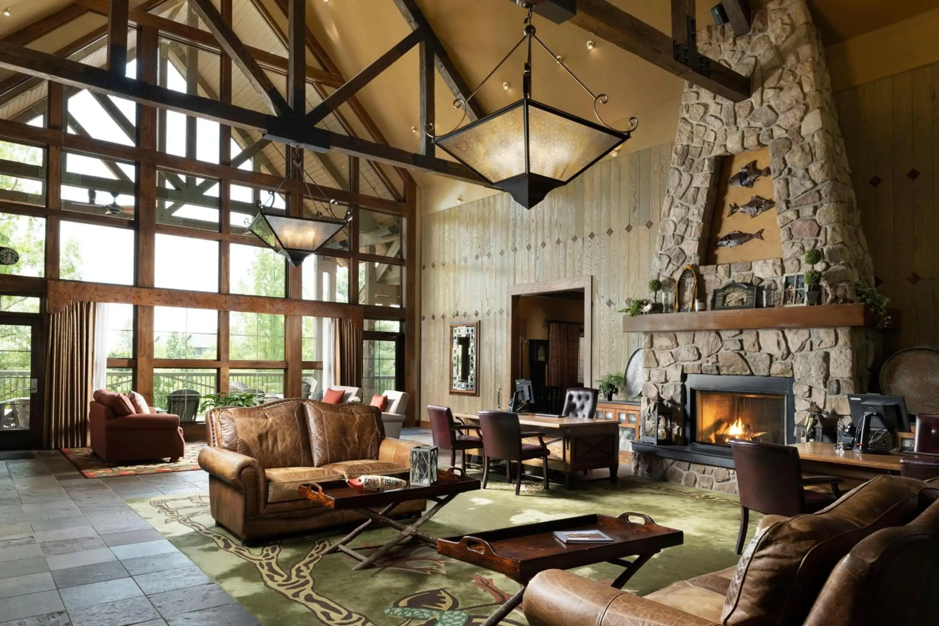 Lobby or reception in Marriott's Willow Ridge Lodge Lobby or reception in Marriott's Willow Ridge Lodge
