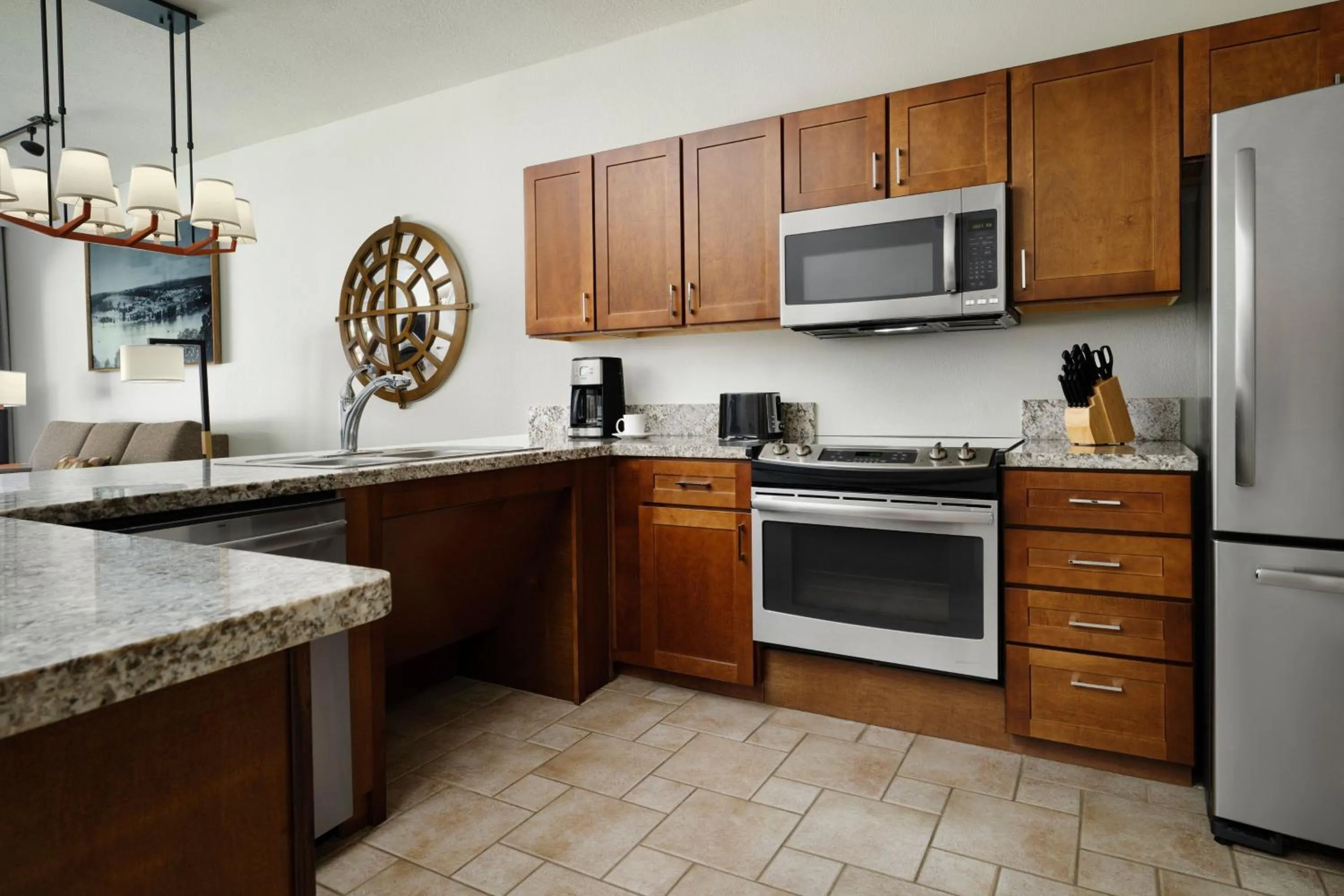 Kitchen or kitchenette in Marriott's Willow Ridge Lodge