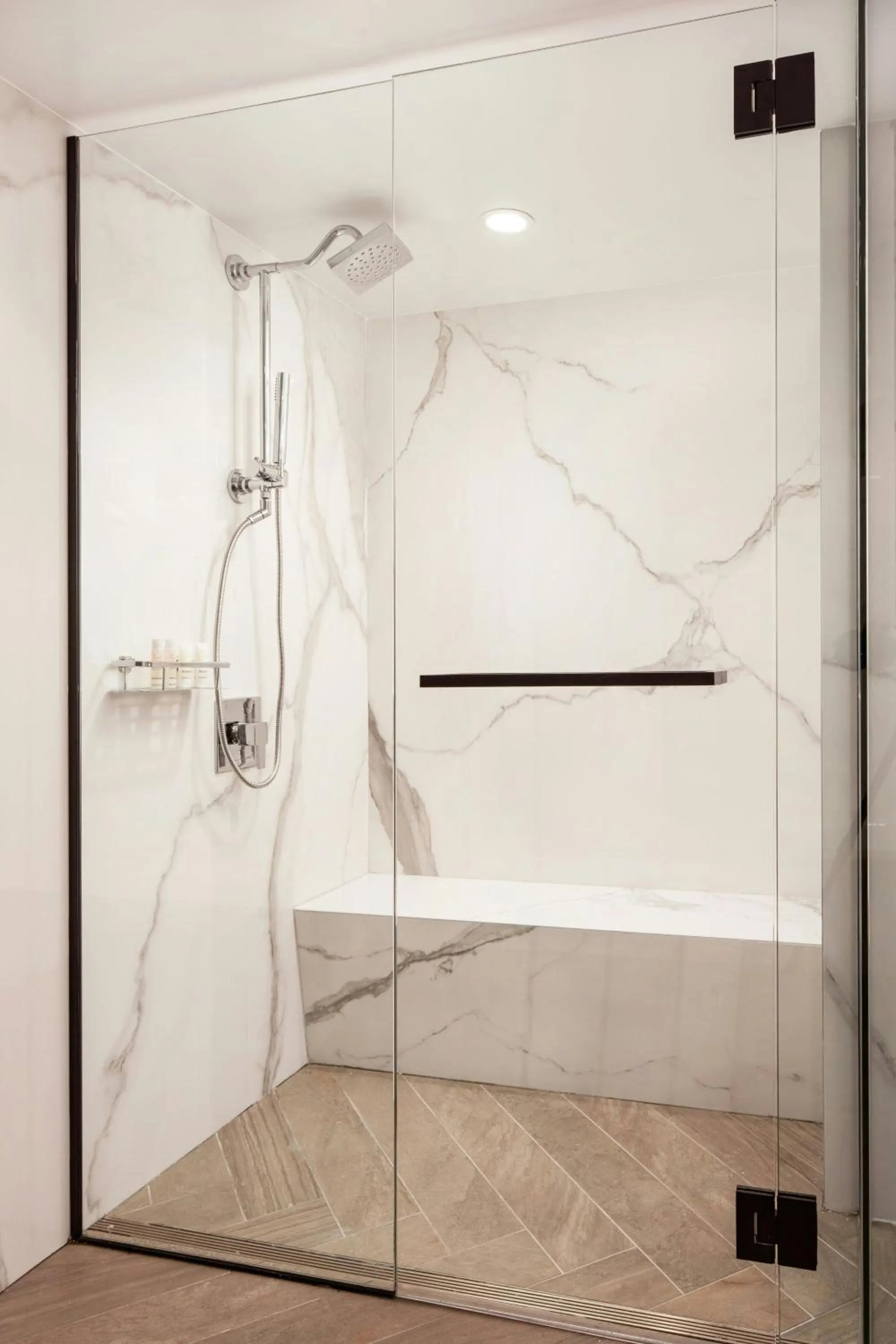 Bathroom in Santa Clara Marriott