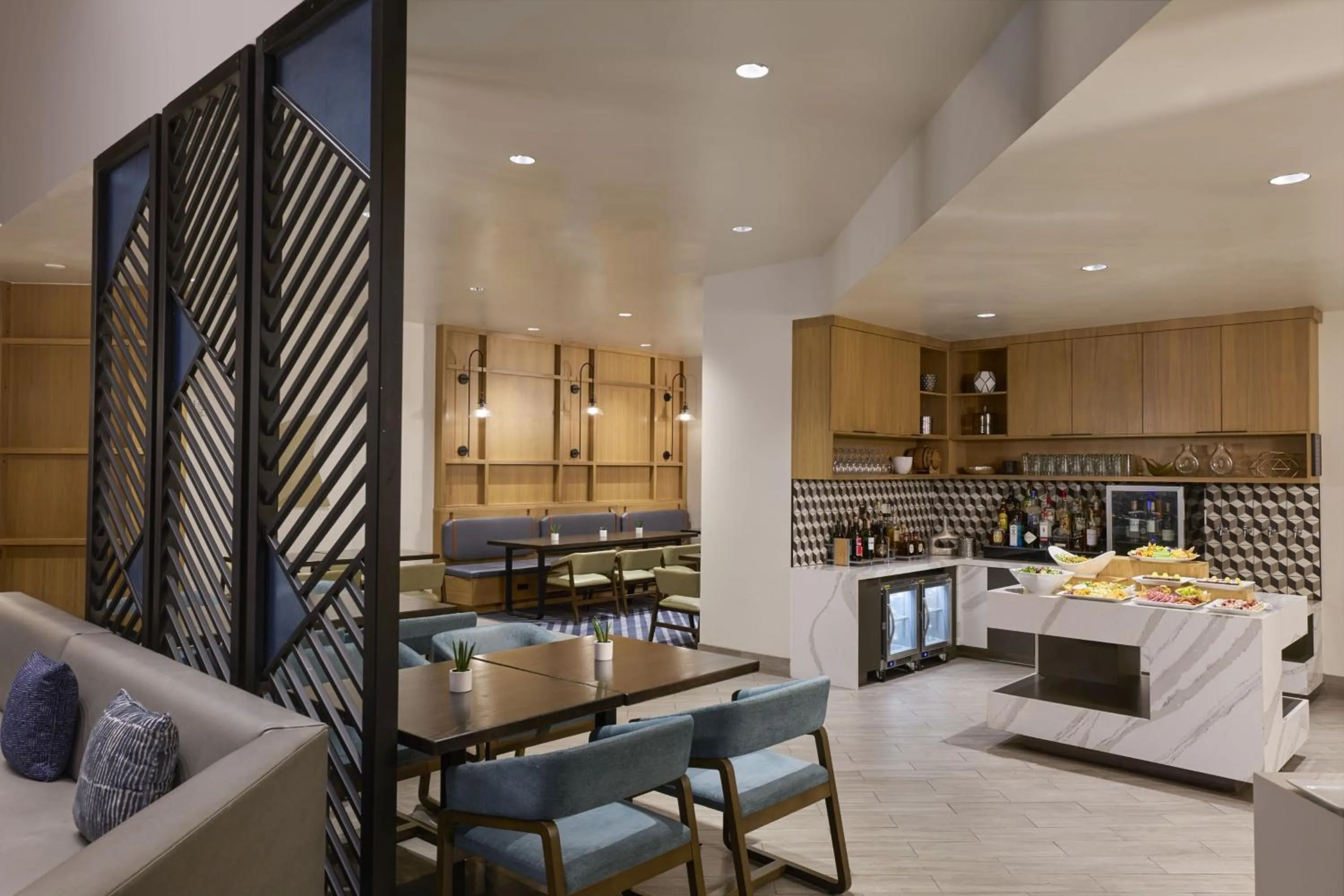 Lounge or bar in Santa Clara Marriott