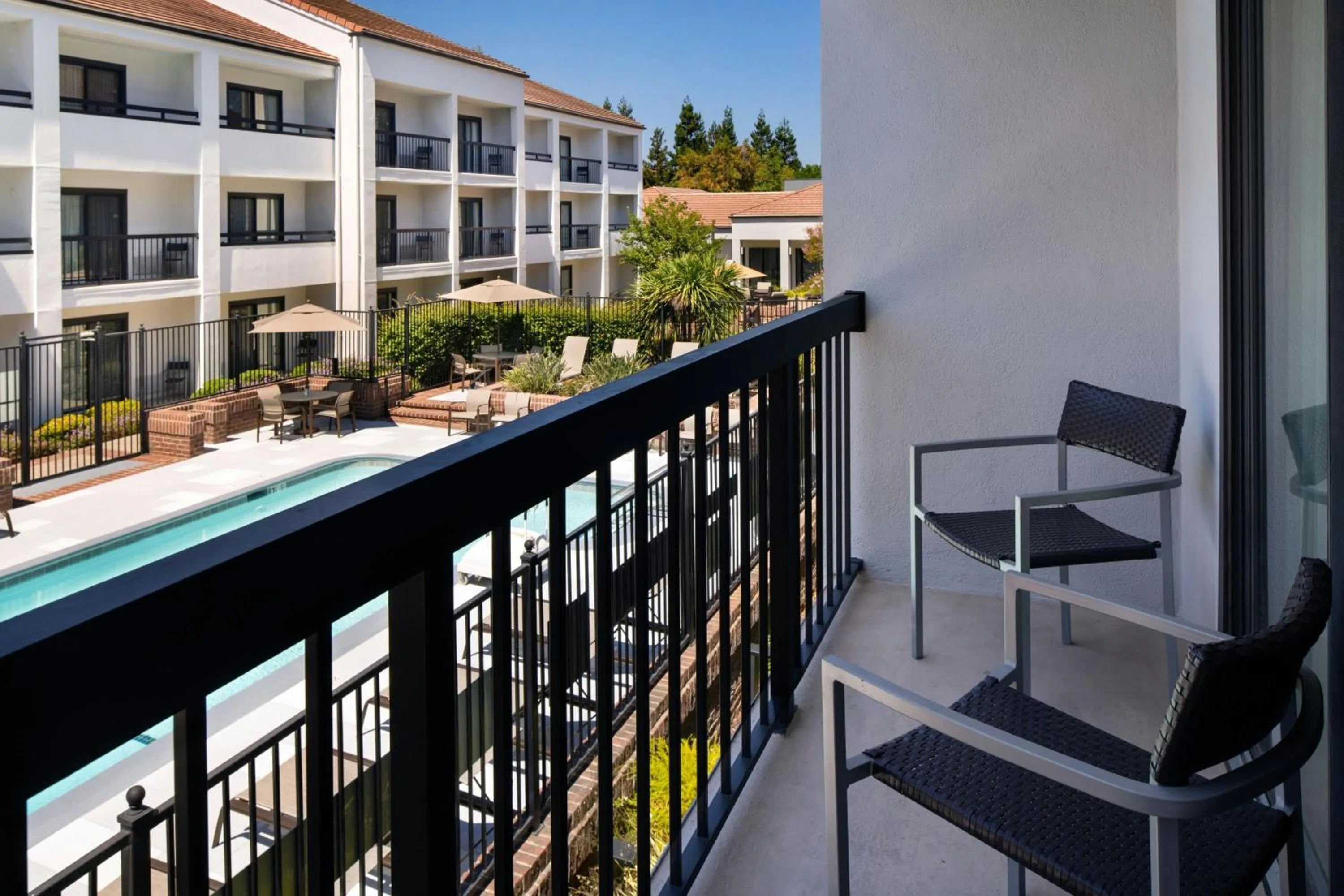 Swimming pool in Courtyard San Jose Cupertino