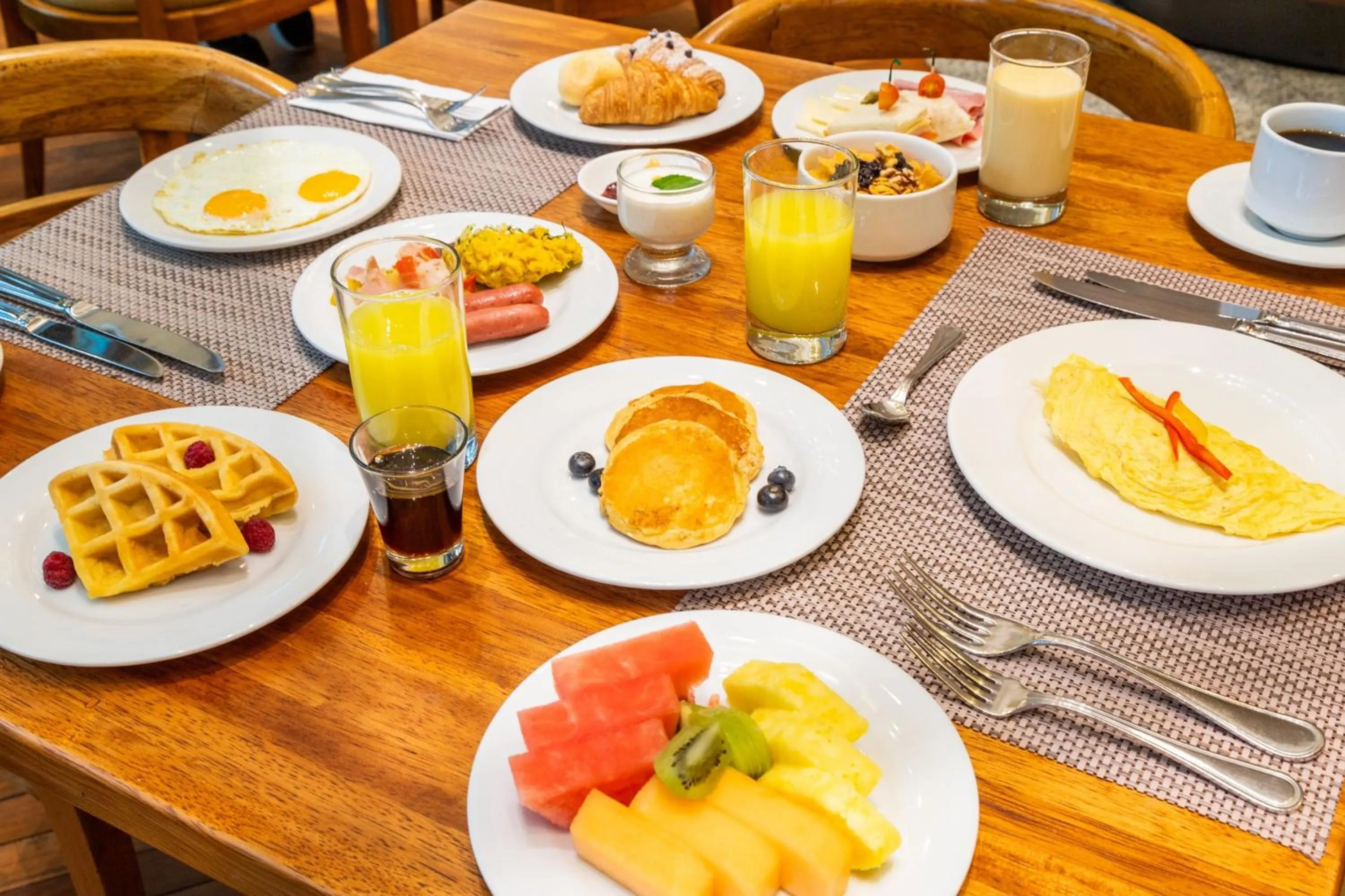 Breakfast in Sheraton Guayaquil