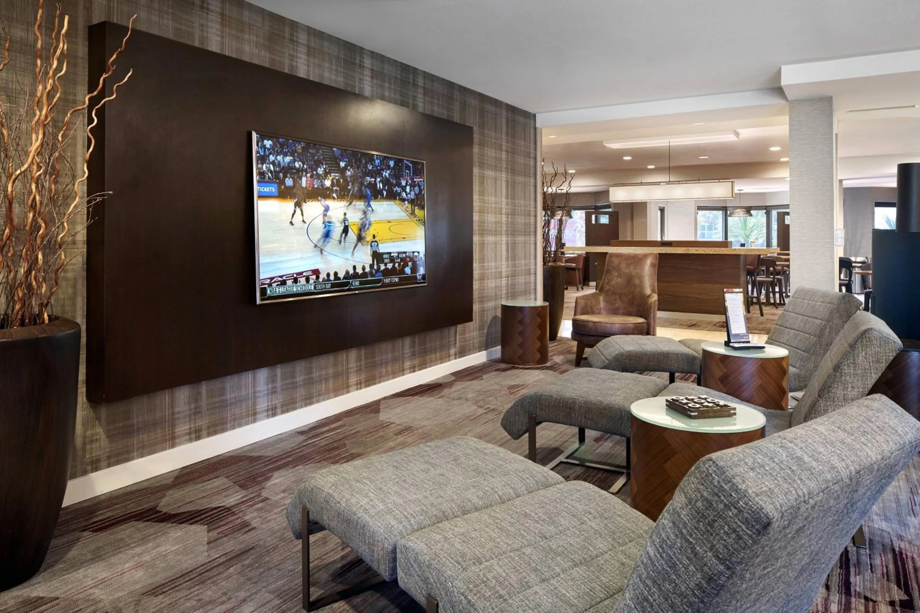 Lobby or reception in Courtyard Milpitas Silicon Valley