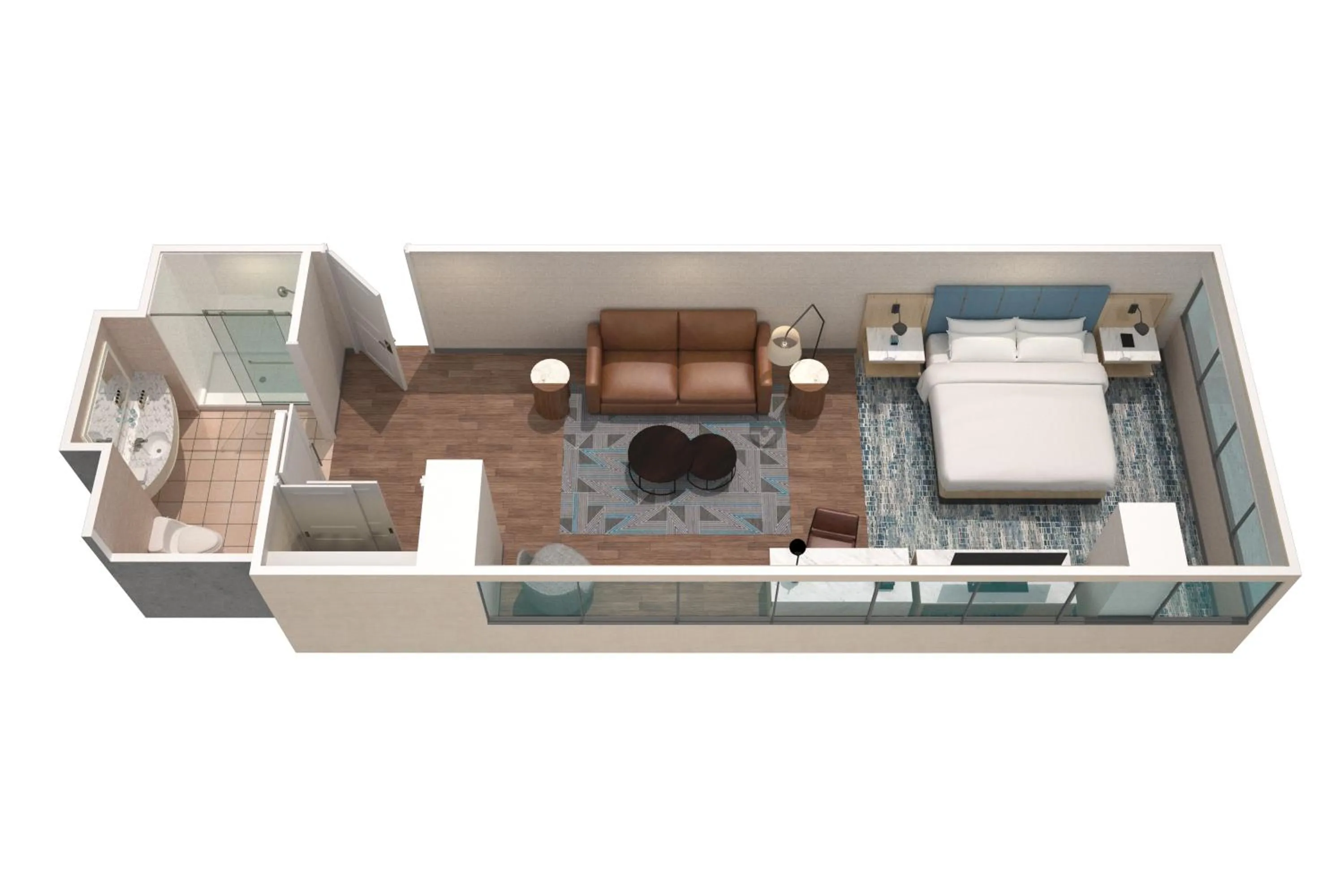 Floor plan in San Jose Marriott